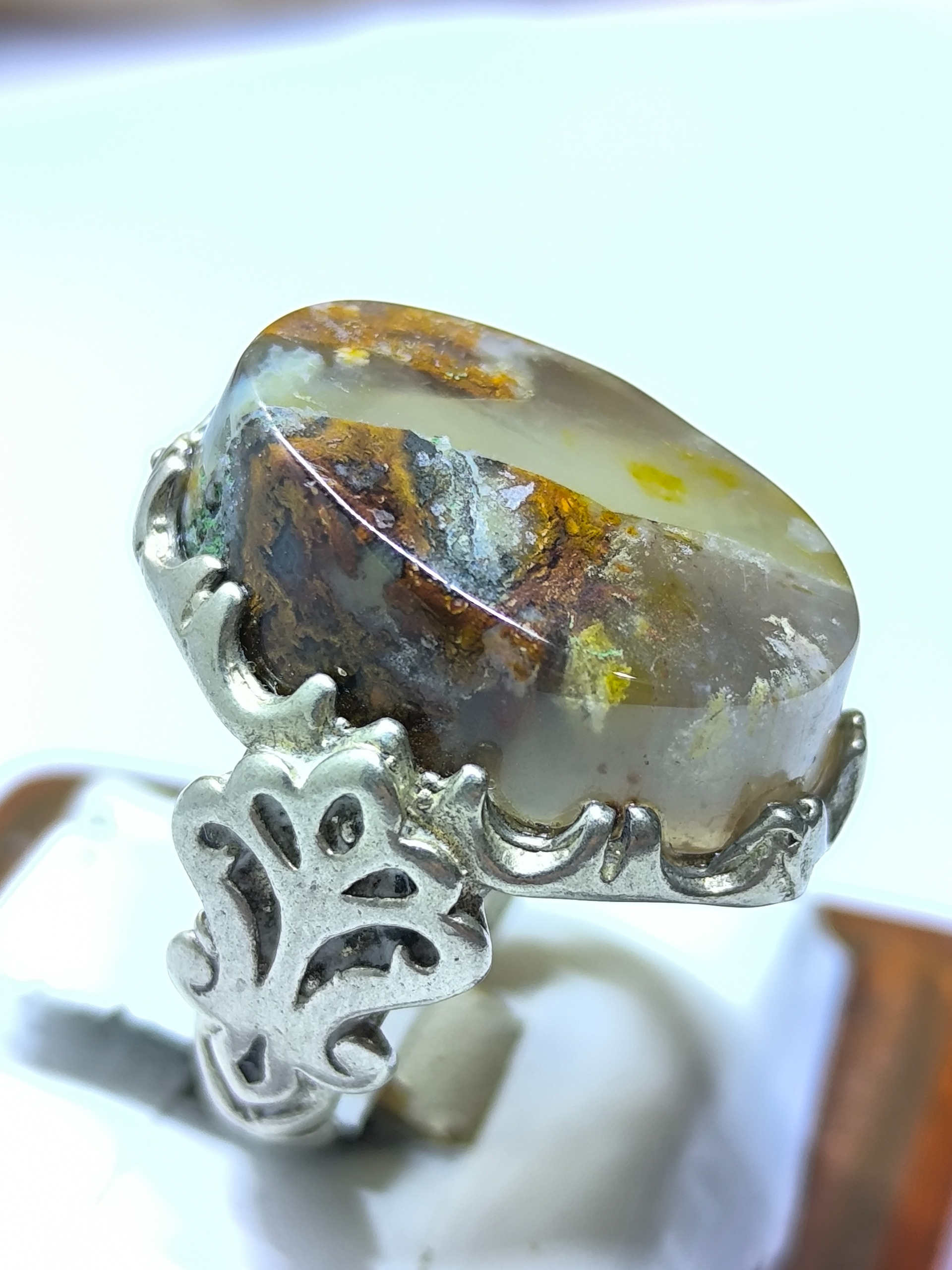 انگشتراعجوبه و بی نظیر حجرسلطانی کوهستانی