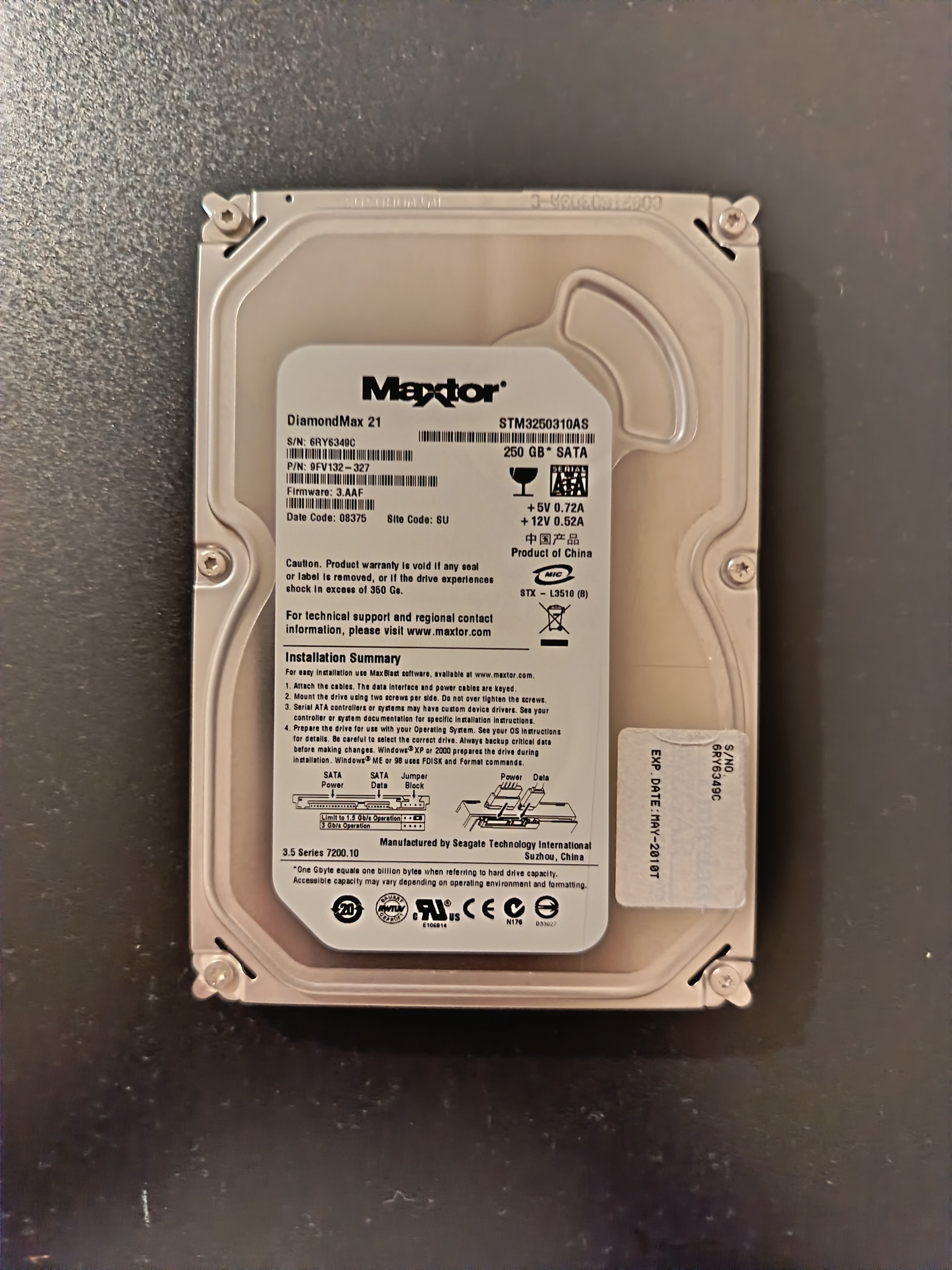 هارد اینترنال Maxtor