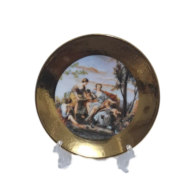 بشقاب طرح اروپایی 04