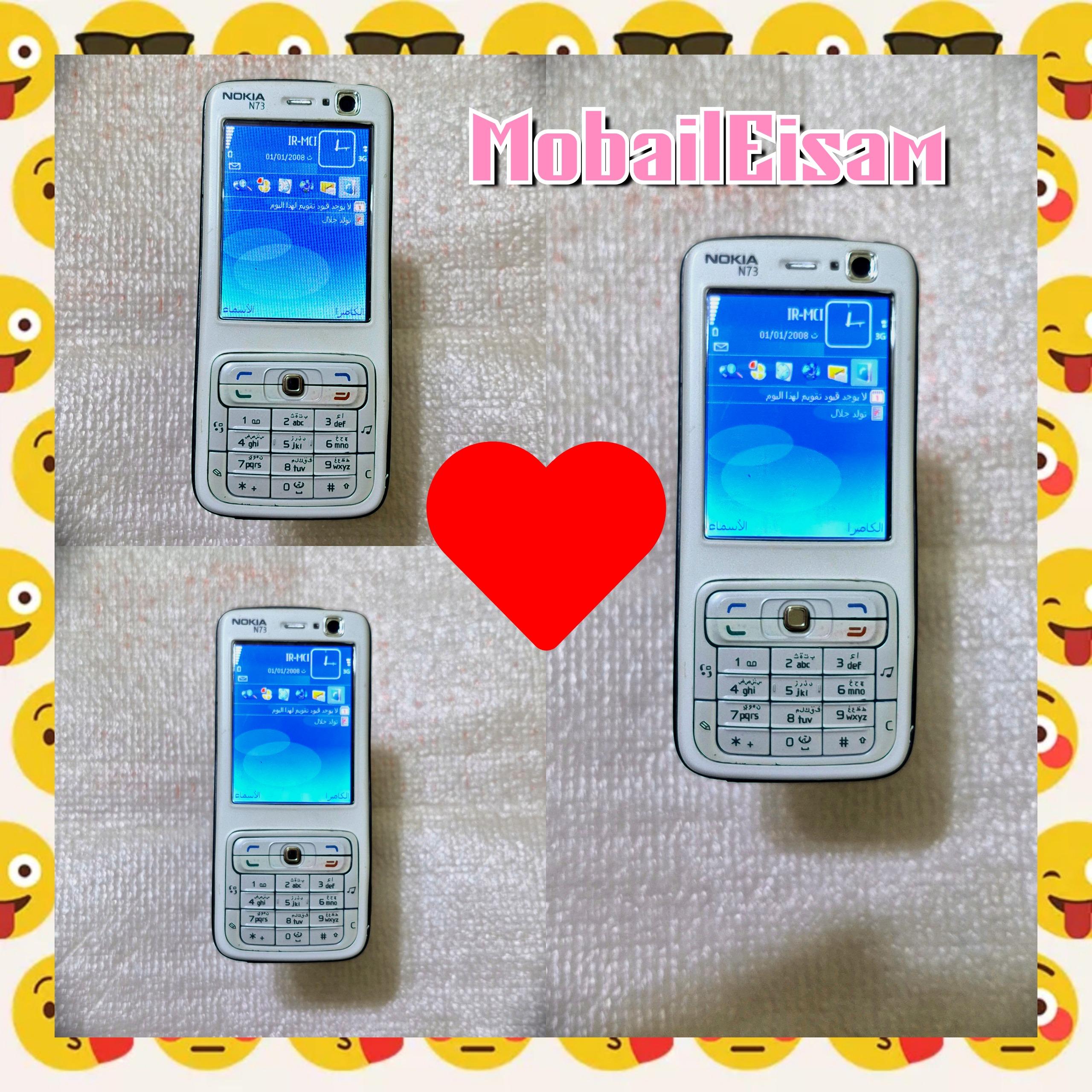 گوشی نوکیا N73فنلاندی