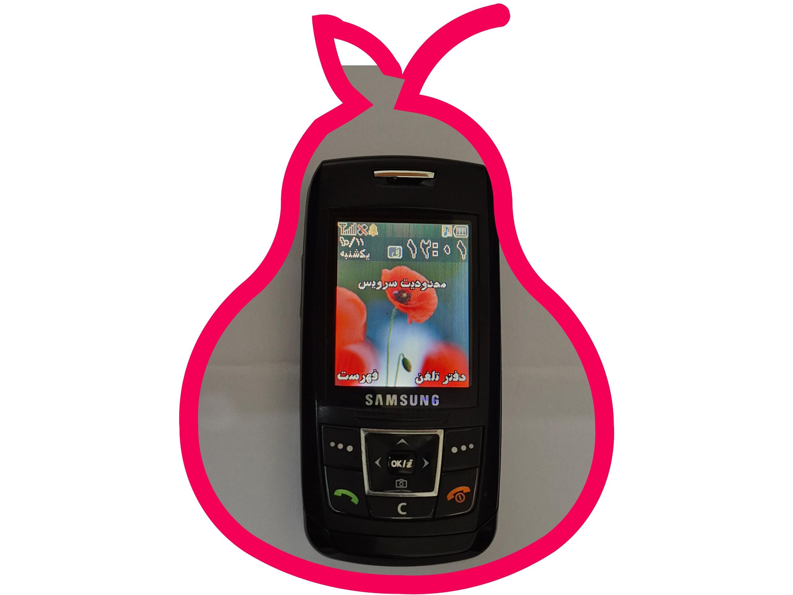 گوشی سامسونگE250درحد نو