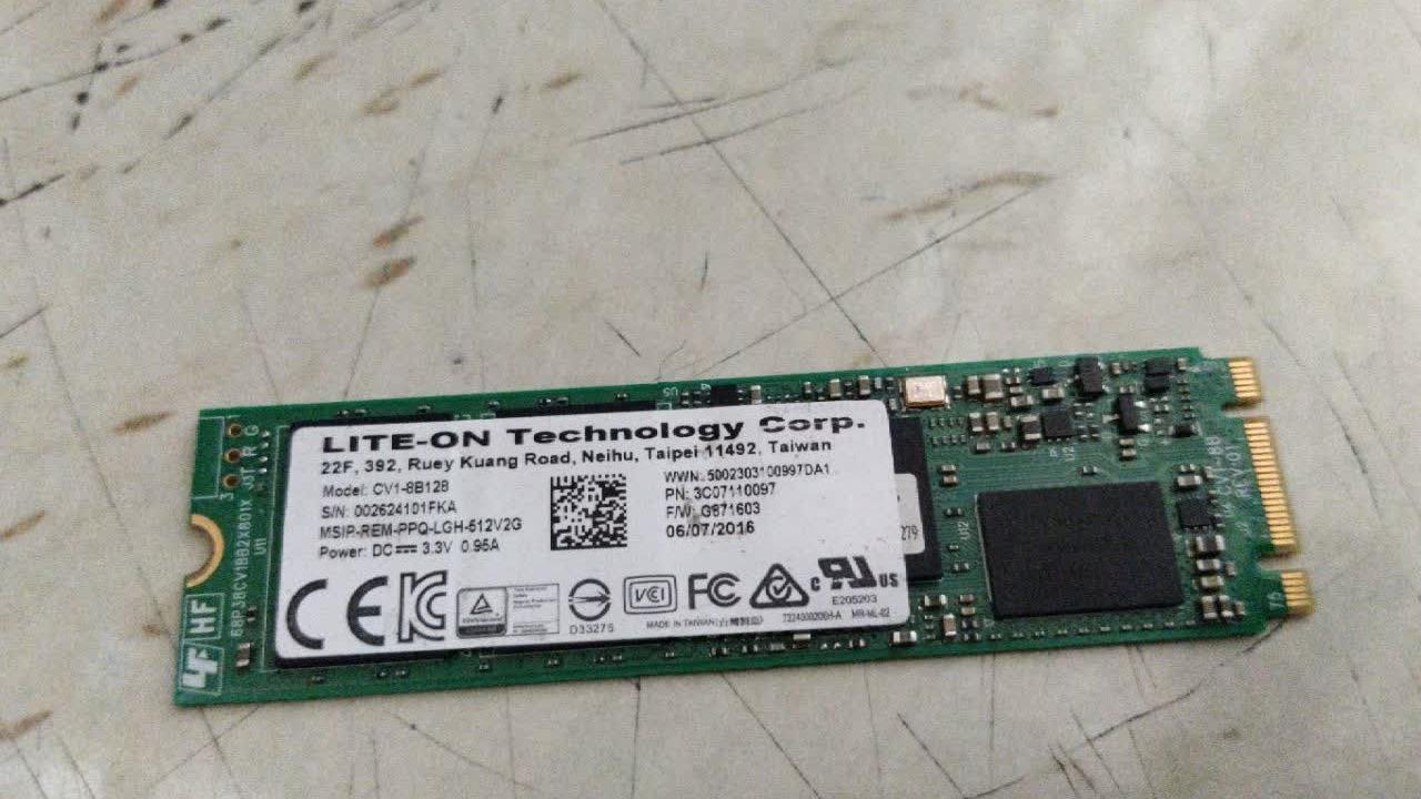 حافظه SSD Lite-On ظرفیت 128 گیگابایت | M.2 SATA
