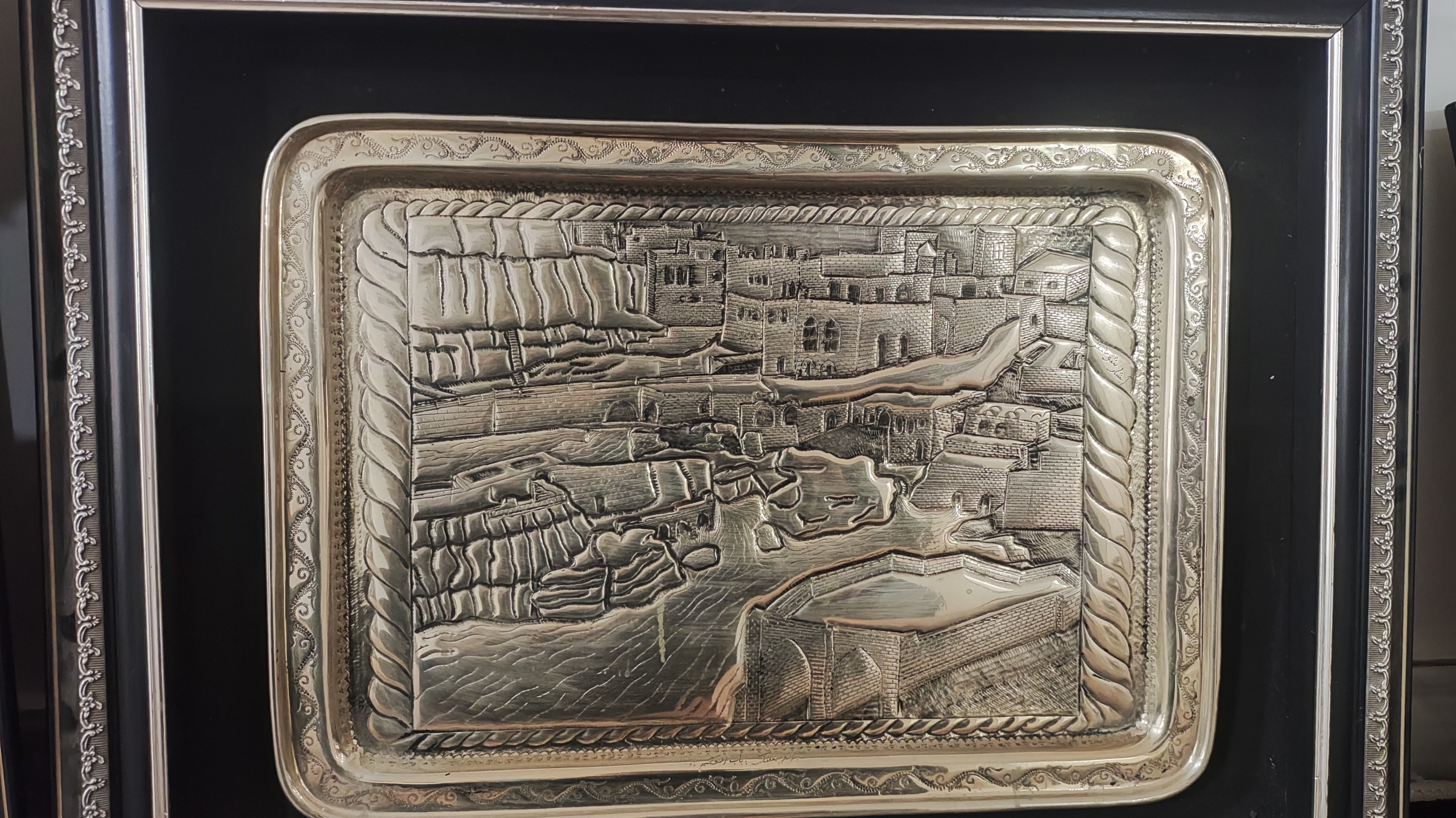 سینی ورشو قامکاری شده