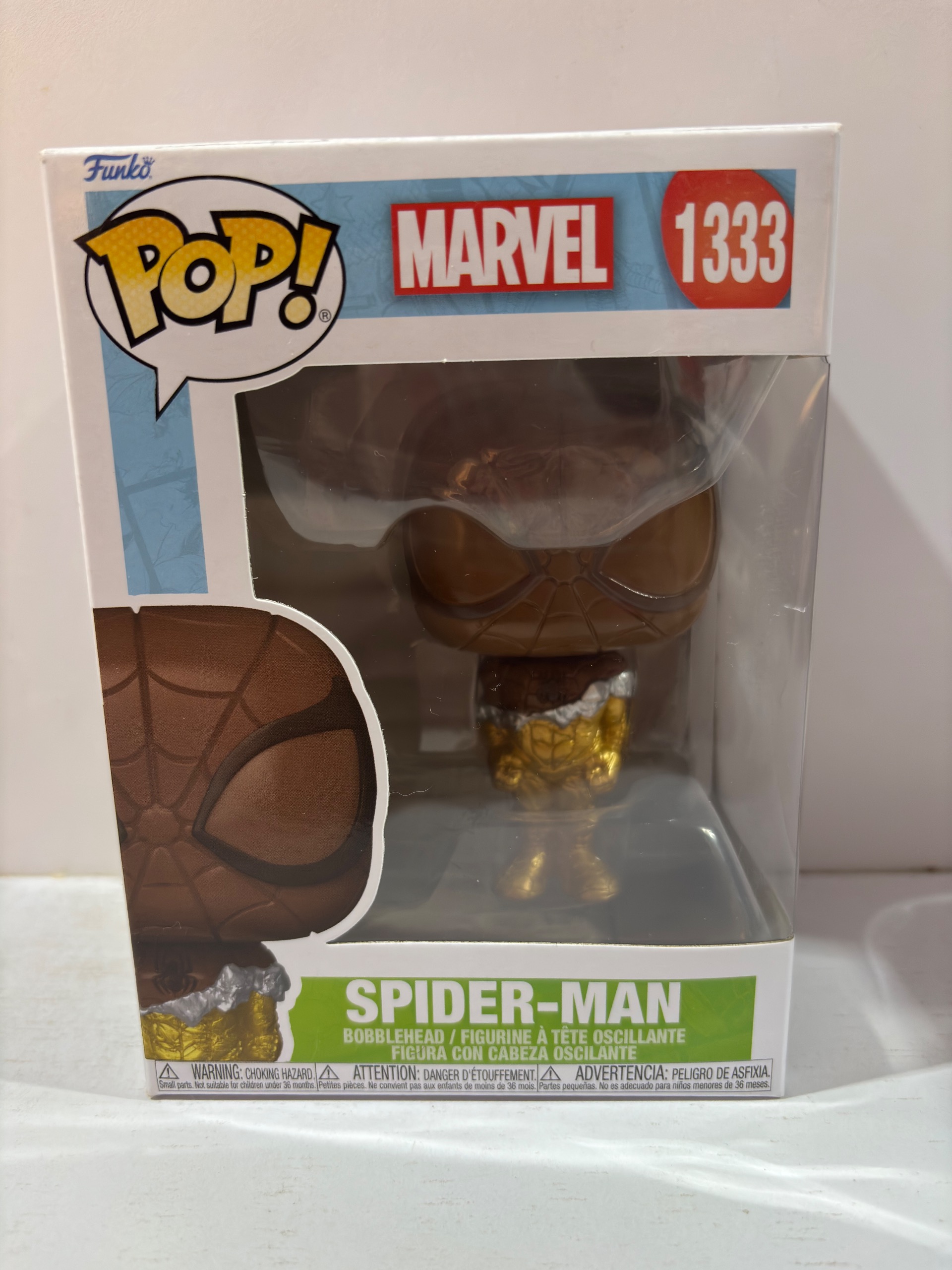 فانکو پاپ اورجینال funko مرد عنکبوتی شکلاتی