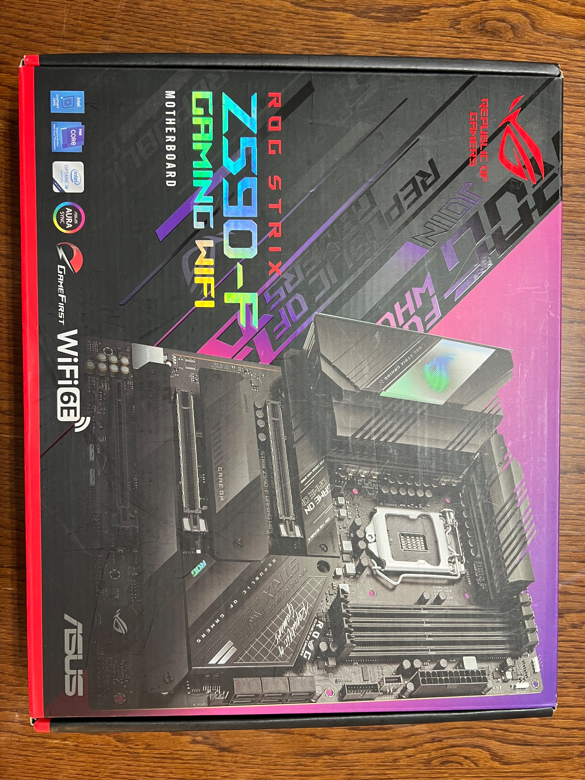 مادربردasus rog strix z590-f gaming wifi