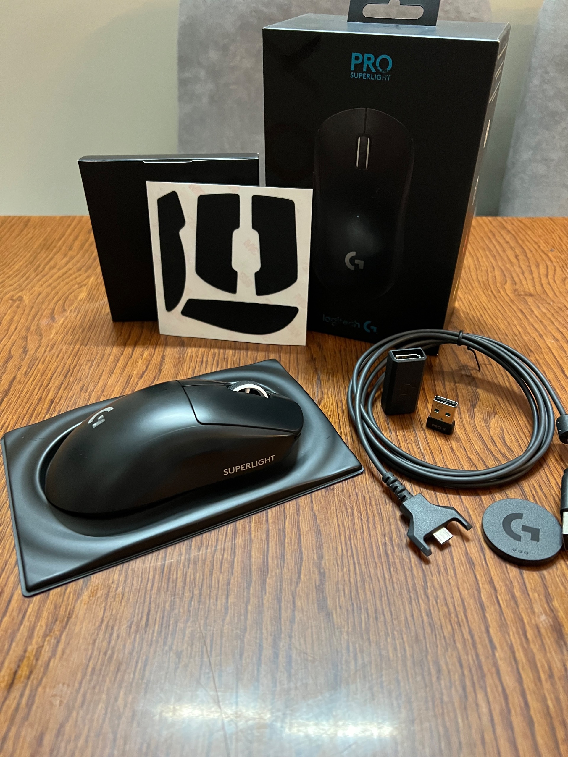 موس گیمینگ لاجیتک مدلG Pro X Superlight Black