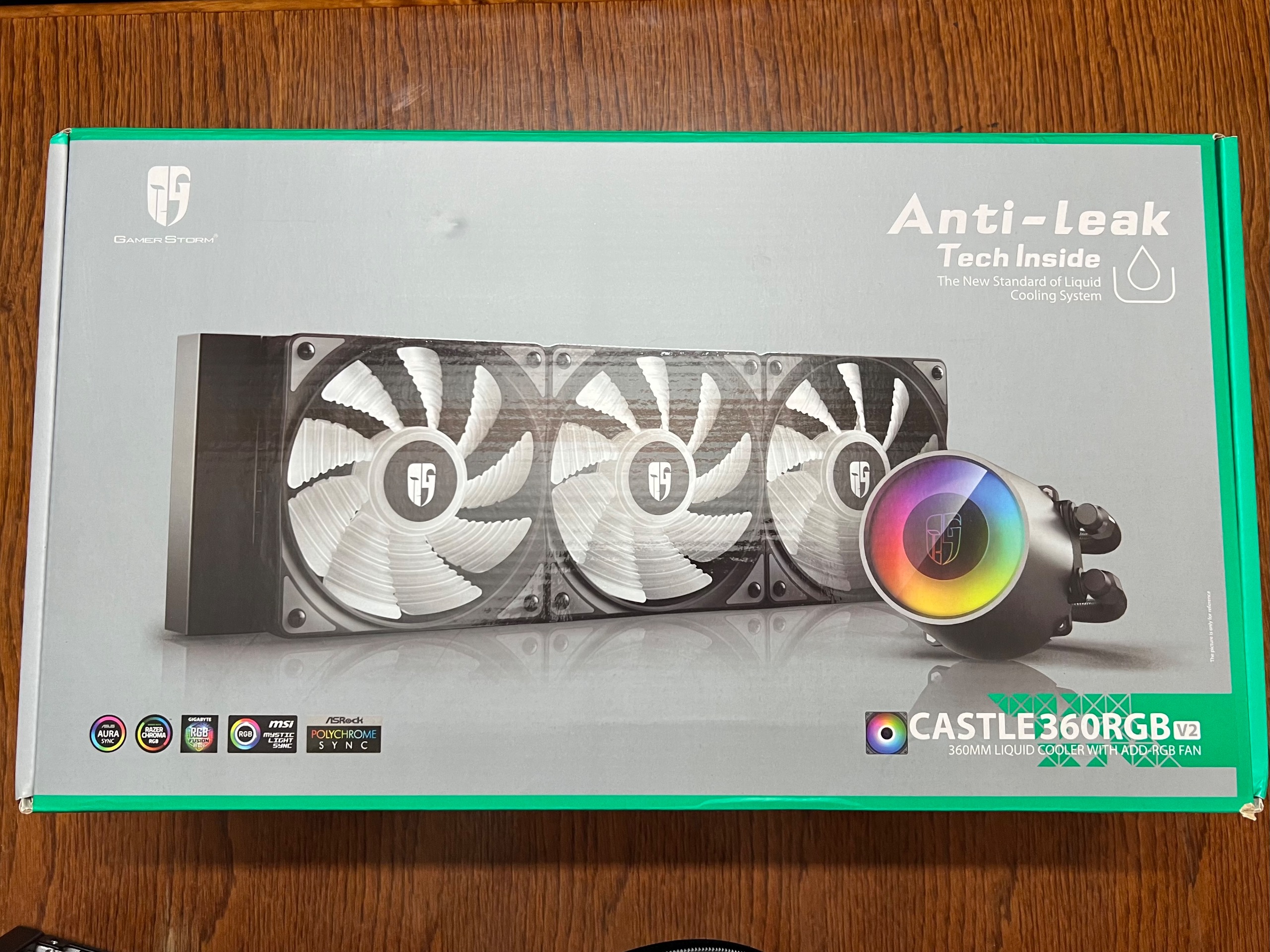 خنک کننده پردازنده گیمراستورم مدل Castle 360RGB V2