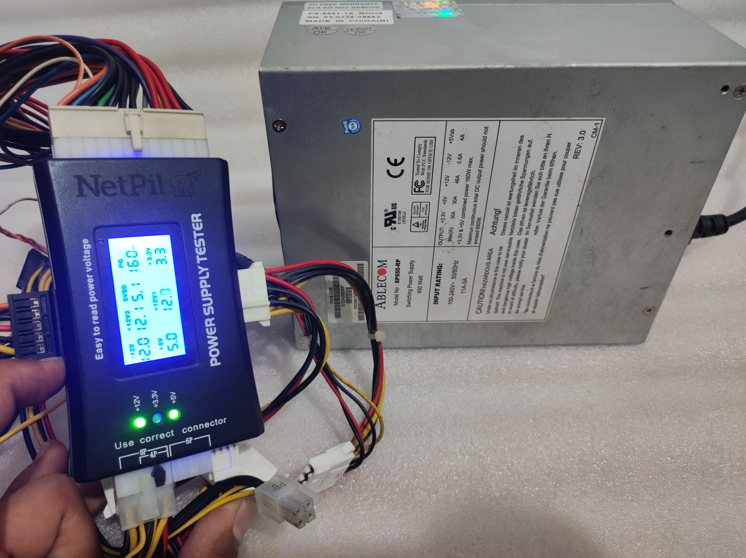 پاور پلمب (Always on) ABLECOM SP650-RP
