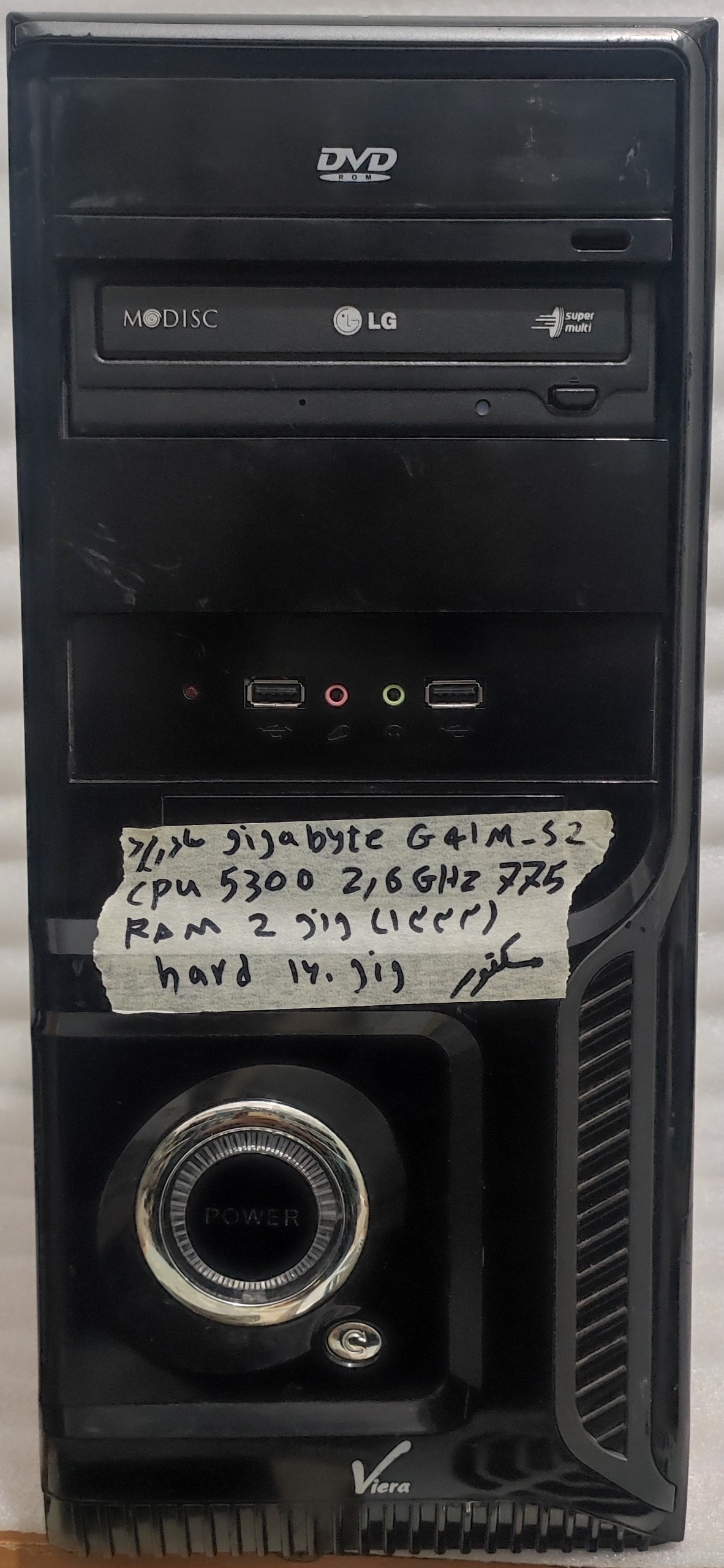 کیس کامپیوتر Viera مادربرد Gigabyte