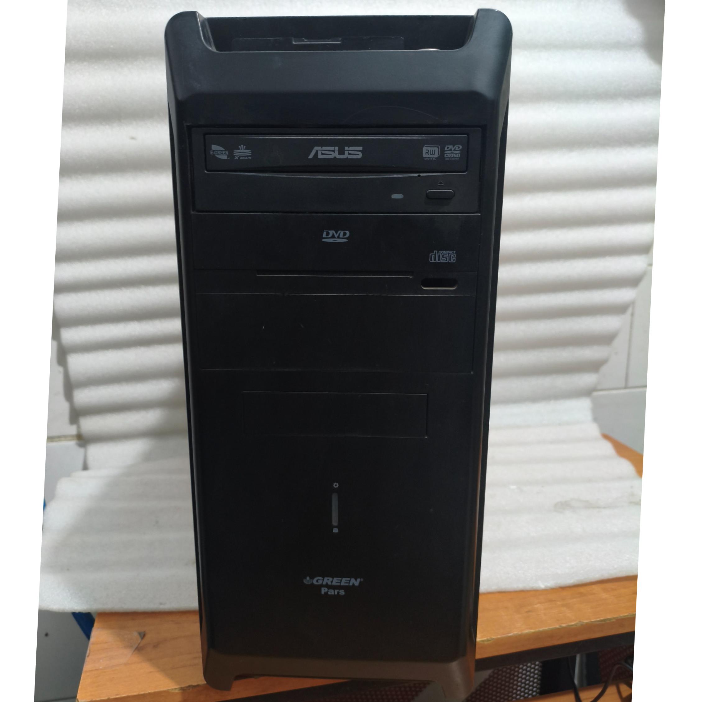 کیس گرین مادربرد h61هارد 500رم 4پاورگرین 380