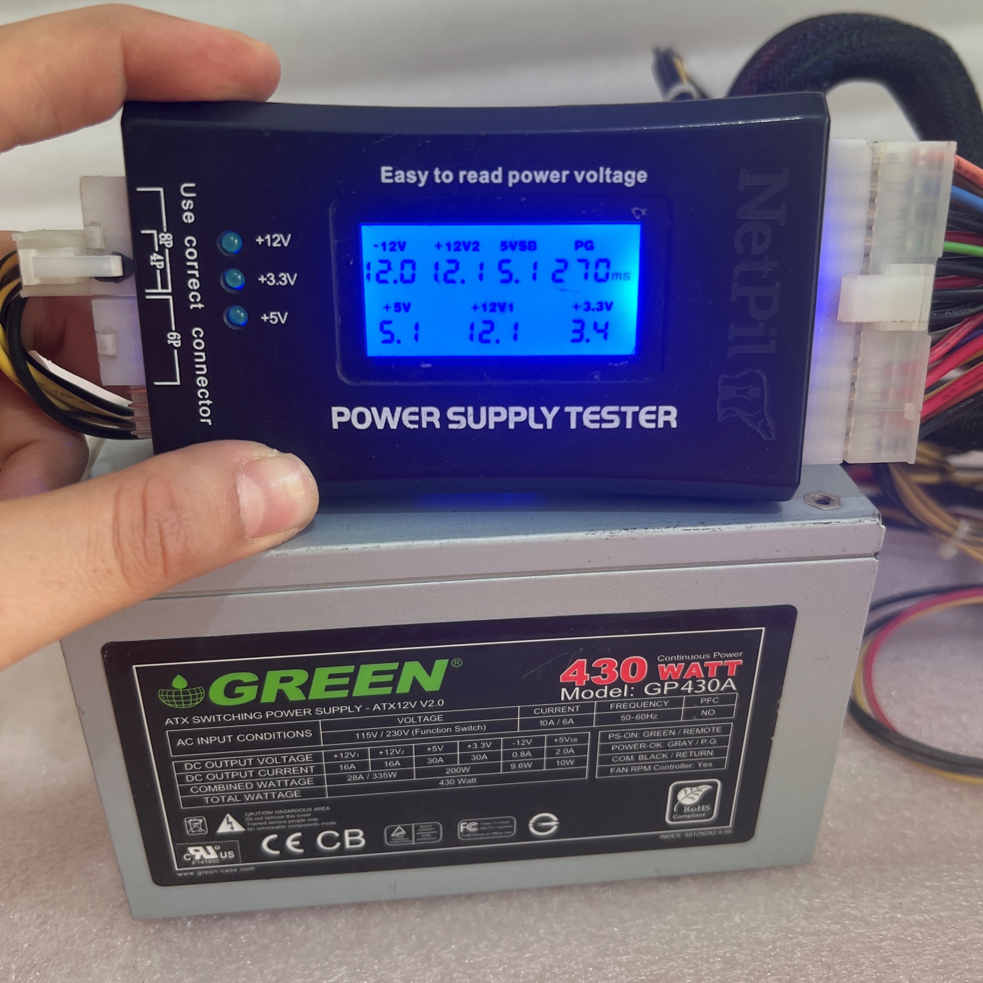 پاور 430 گرین فن بزرگ