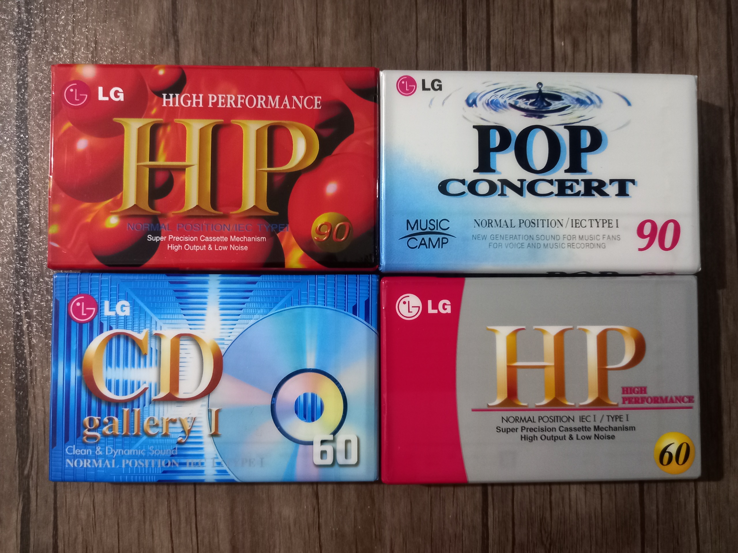 نوار کاست خام ال جی