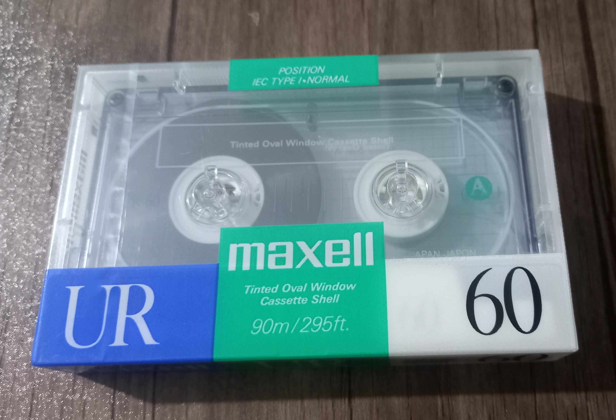 نوار کاست خام مکسل سبز