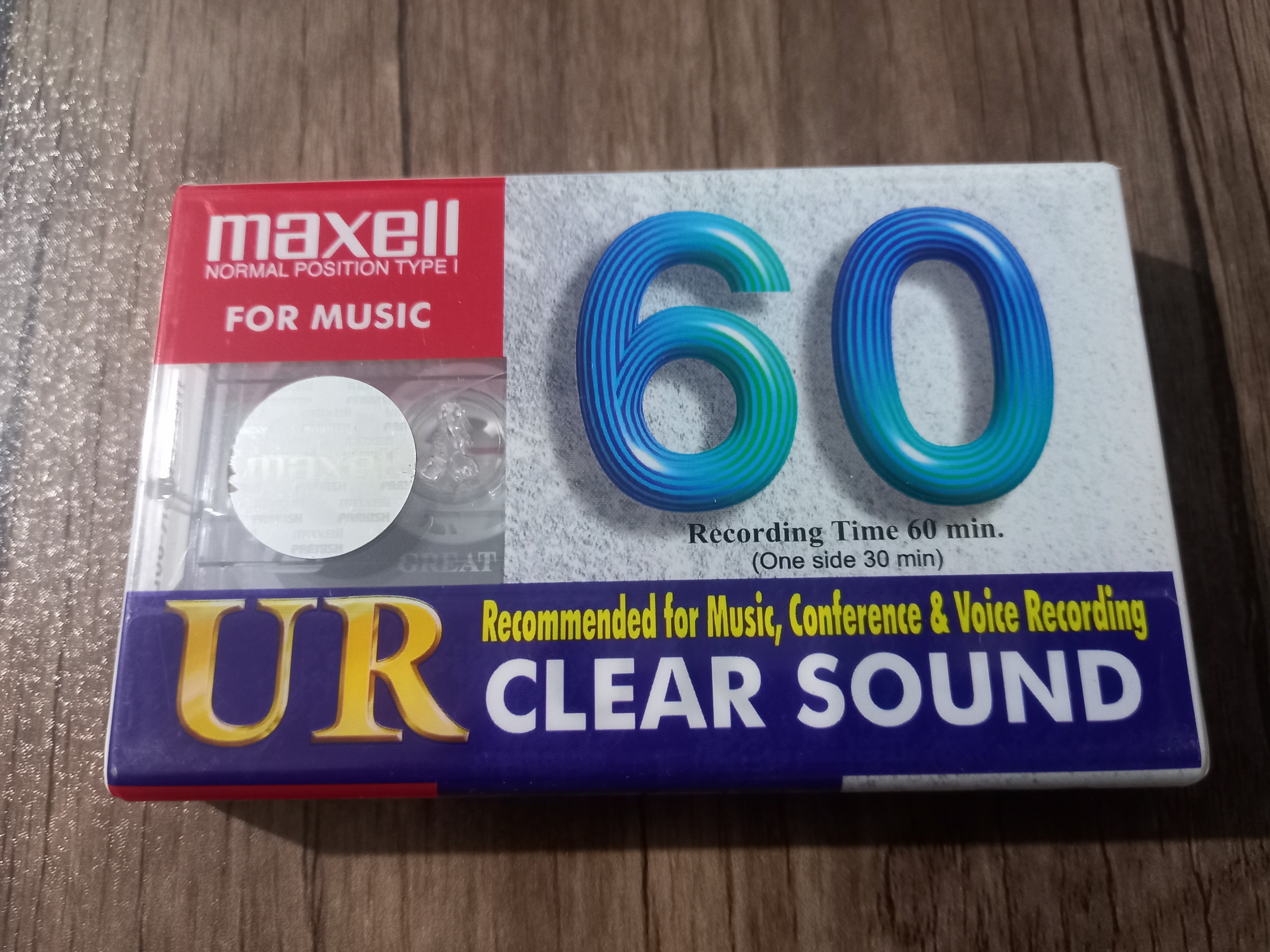 نوار کاست خام مکسل MAXELL (ملاحظه توضیحات)