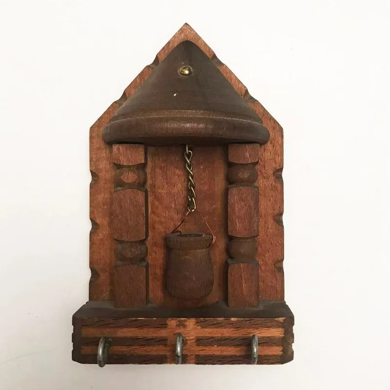 جاکلیدی دیواری چوبی قدیمی