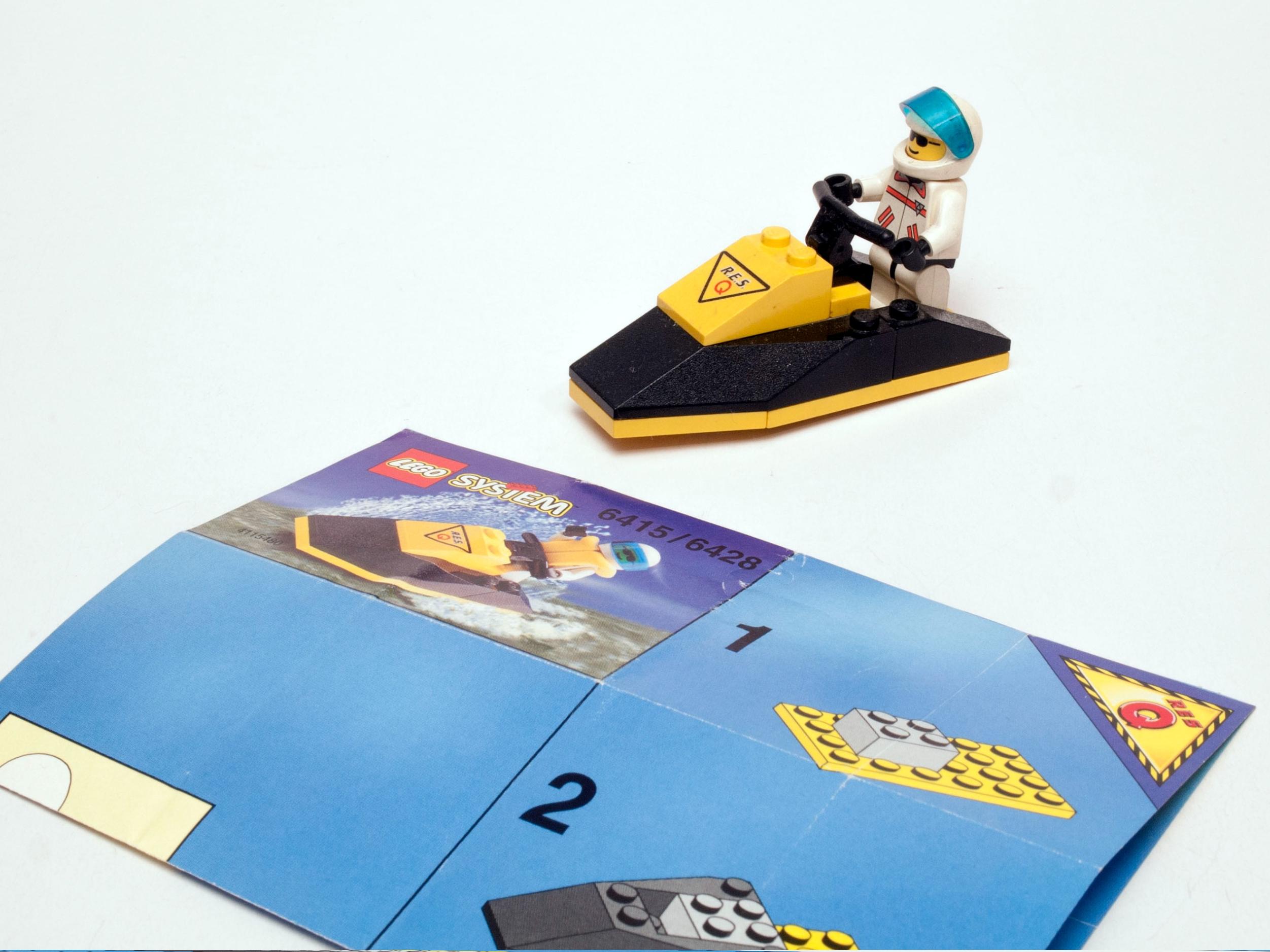 لگو Lego - 6415/6428 - Res-Q Jet-Ski