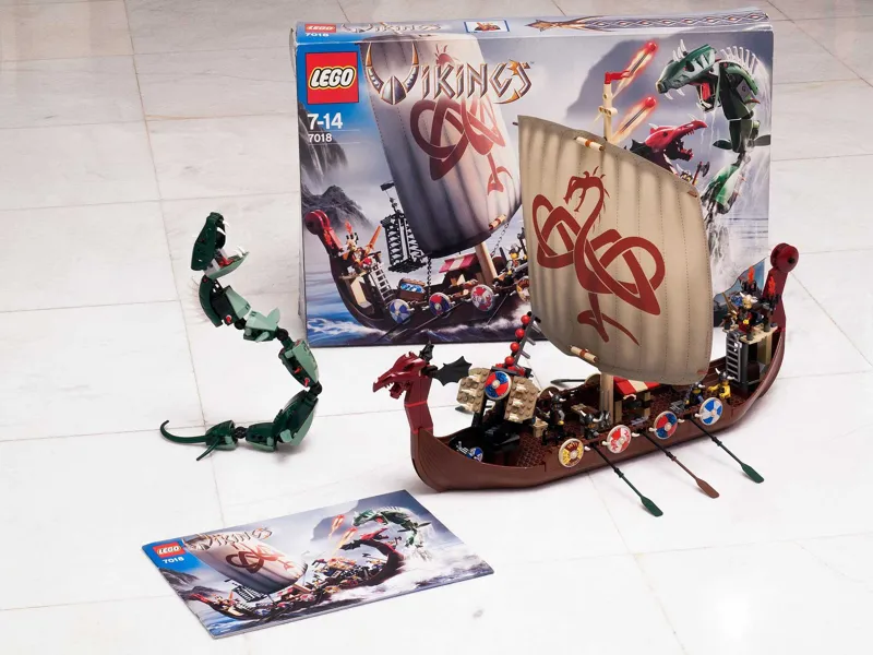 لگو  کشتی وایکینگ Lego - 7018 - Viking Ship