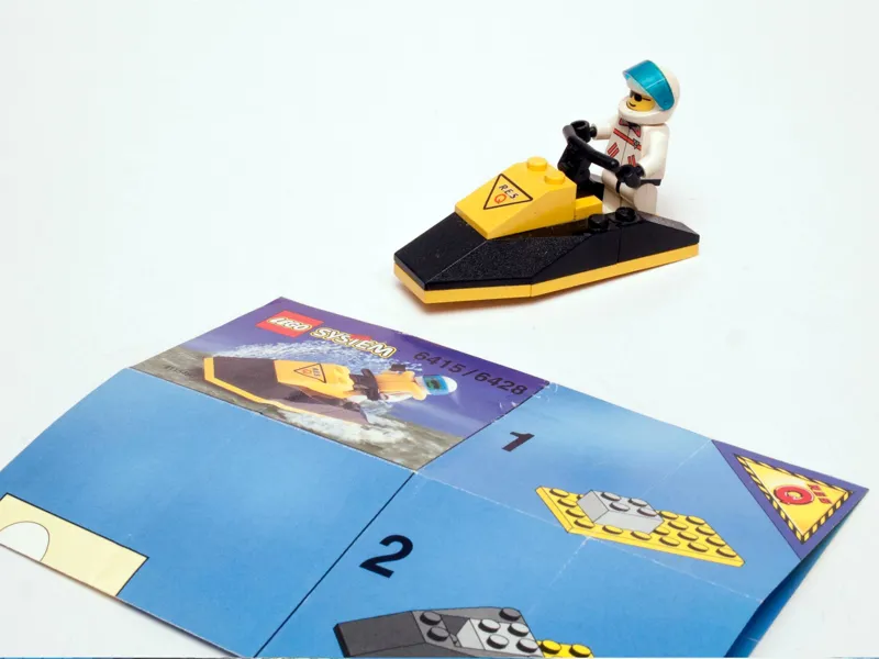 لگو Lego 6415/6428 Res-Q Jet-Ski