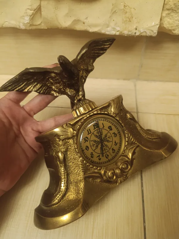 ساعت قدیمی کوکی برنز امریکایی