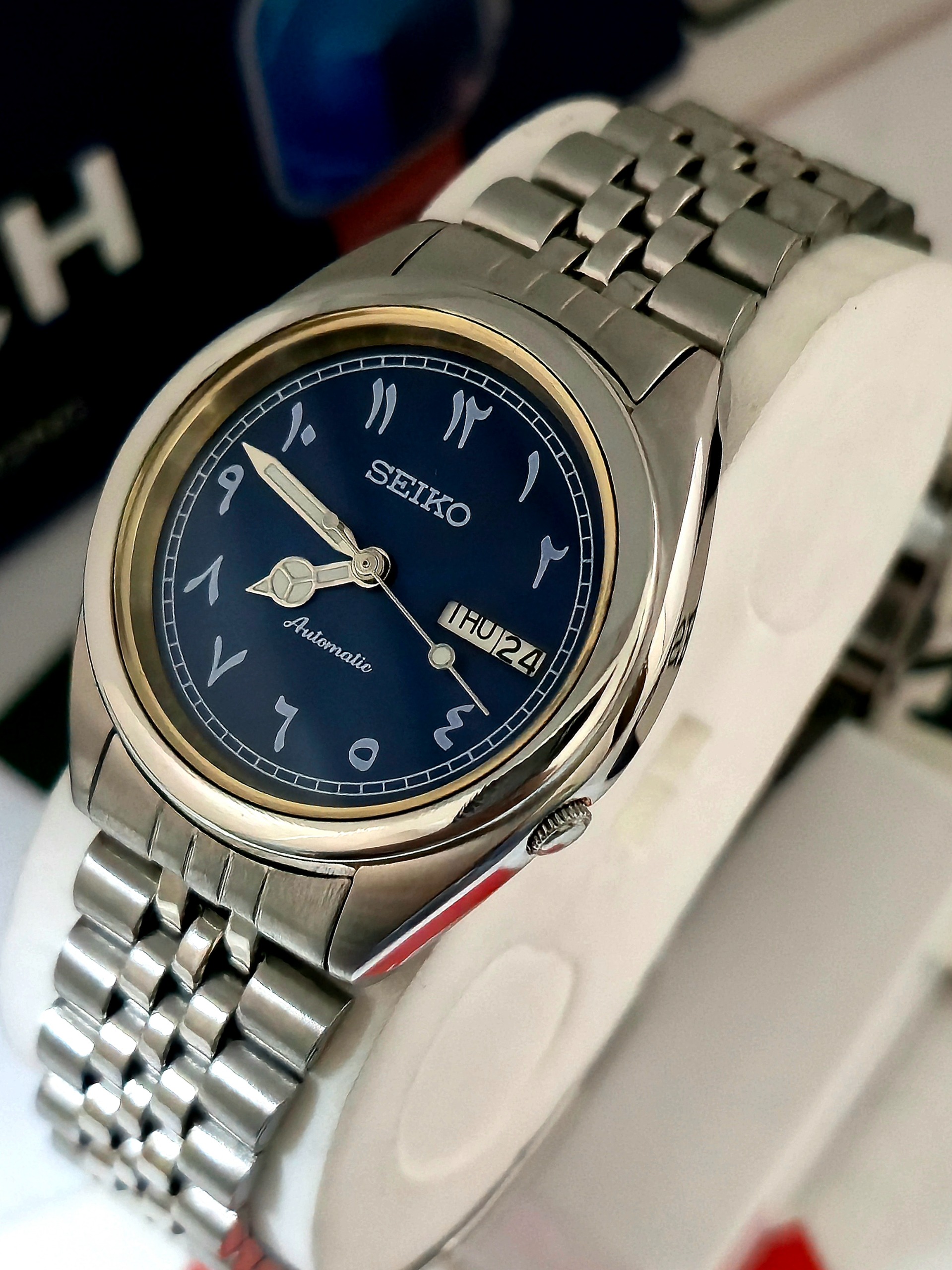 ساعت سیکو پنج اتوماتیک پشت شیشه ای