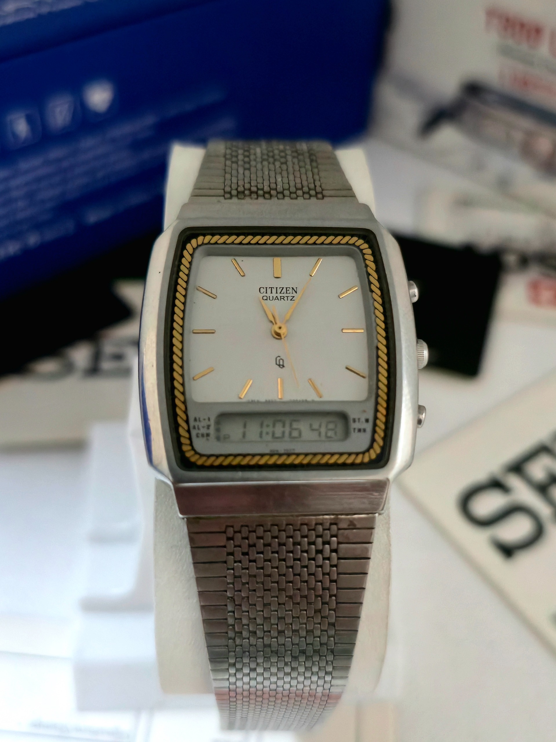 ساعت سیتیزن دوزمانه نوستالژیک