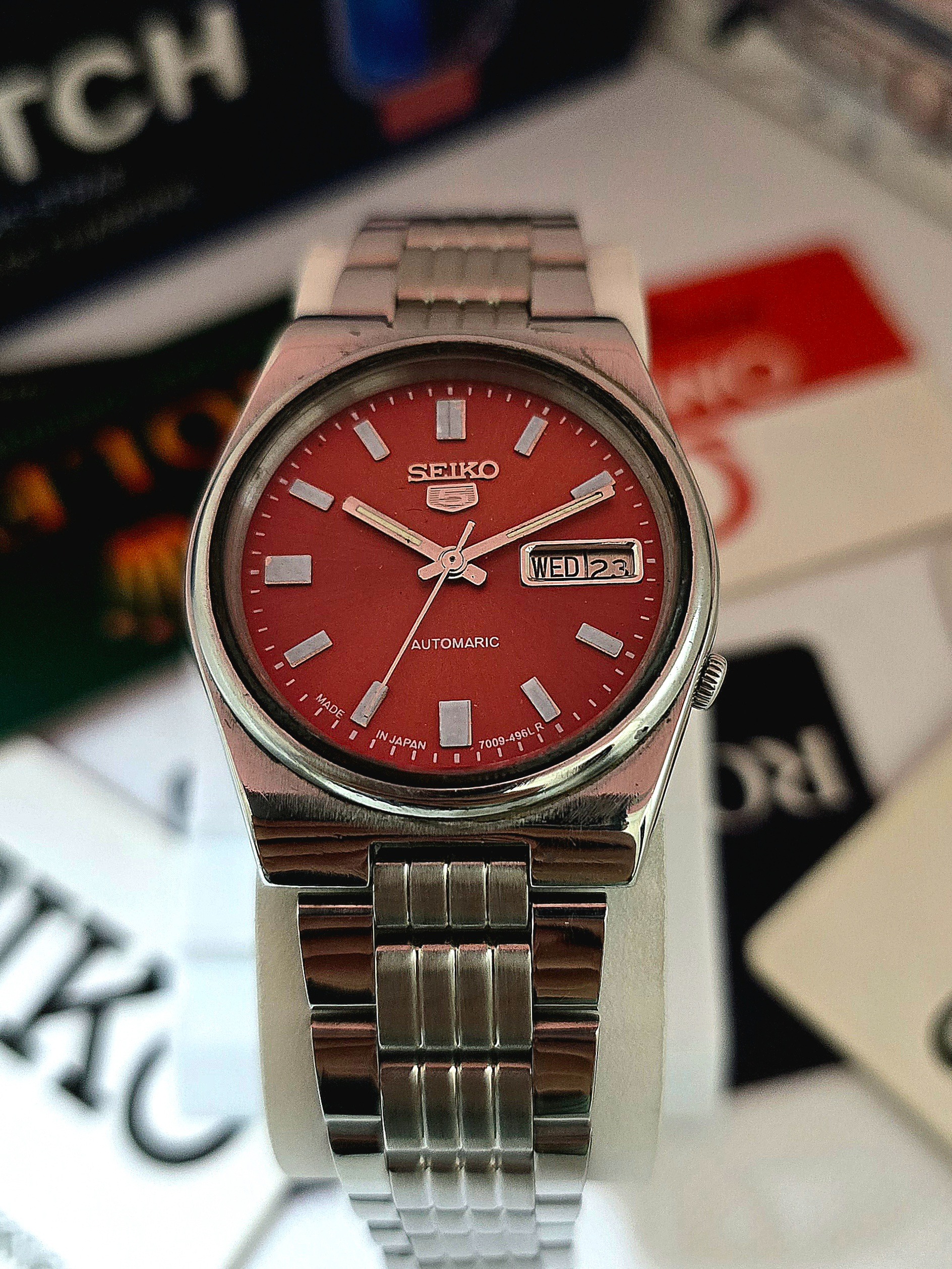 ساعت سیکو پنج اتوماتیک ساخت ژاپن