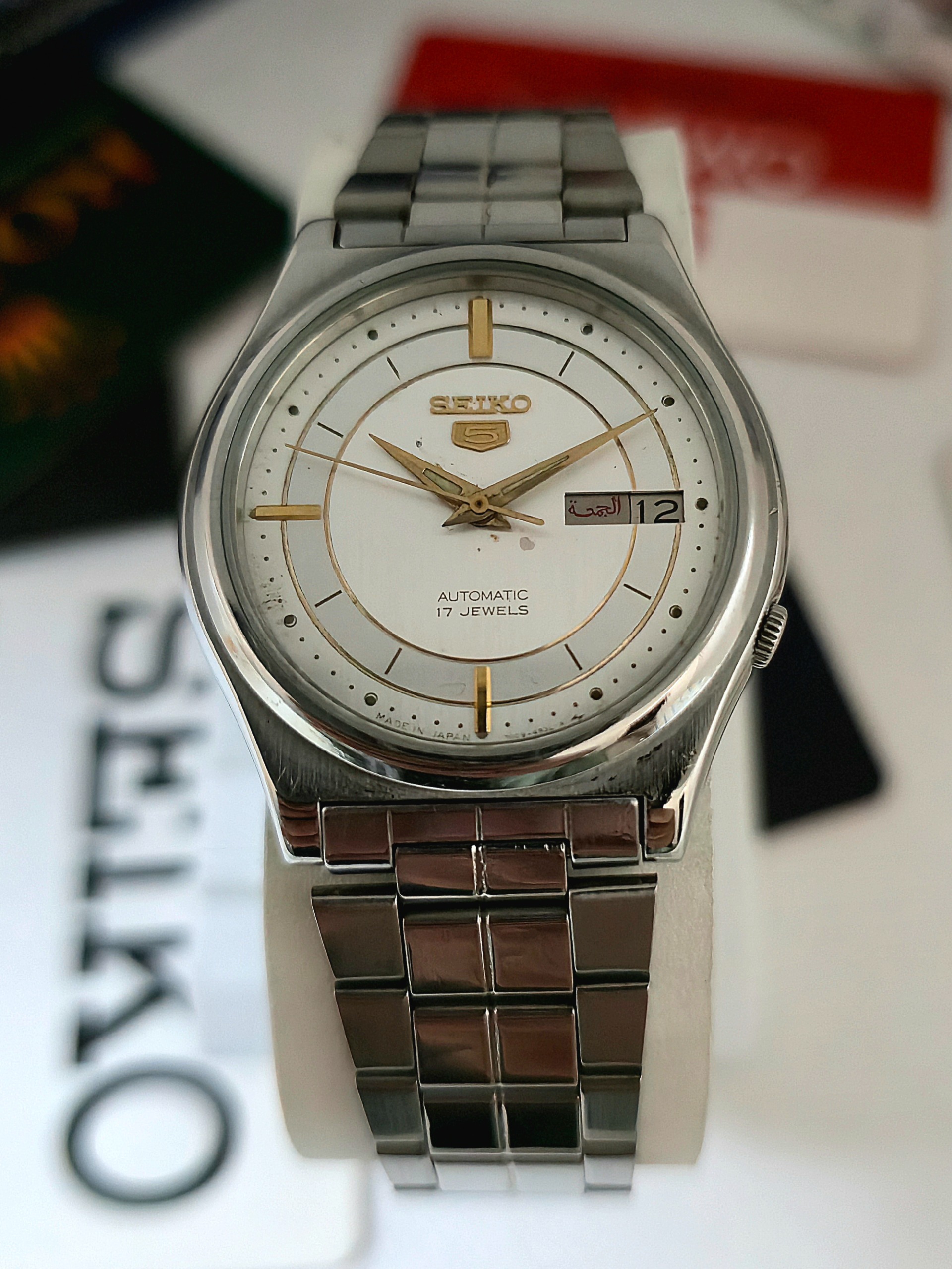 ساعت سیکو پنج اتوماتیک ساخت ژاپن