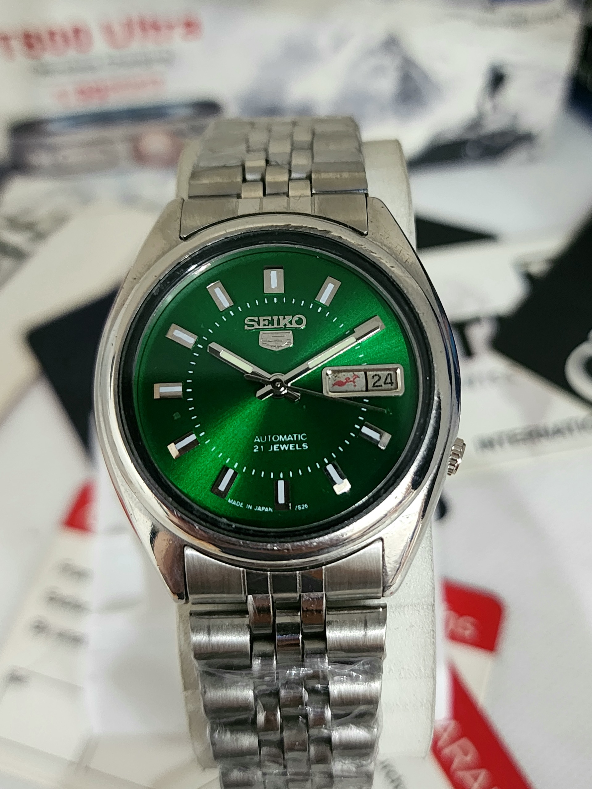 ساعت سیکو پنج اتوماتیک ساخت ژاپن