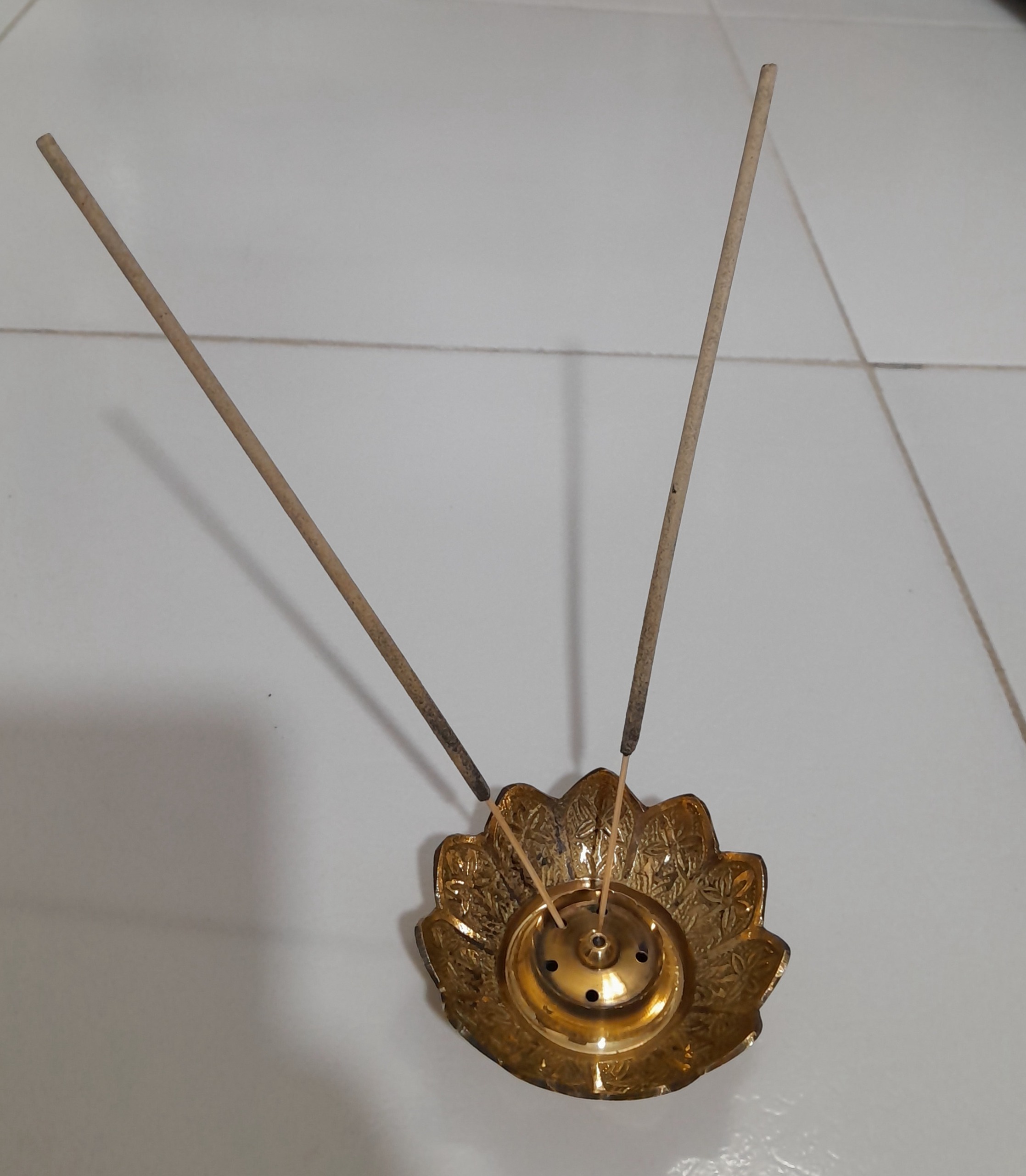 جاعودی برنجی هندی منقوش جنس ضخیم