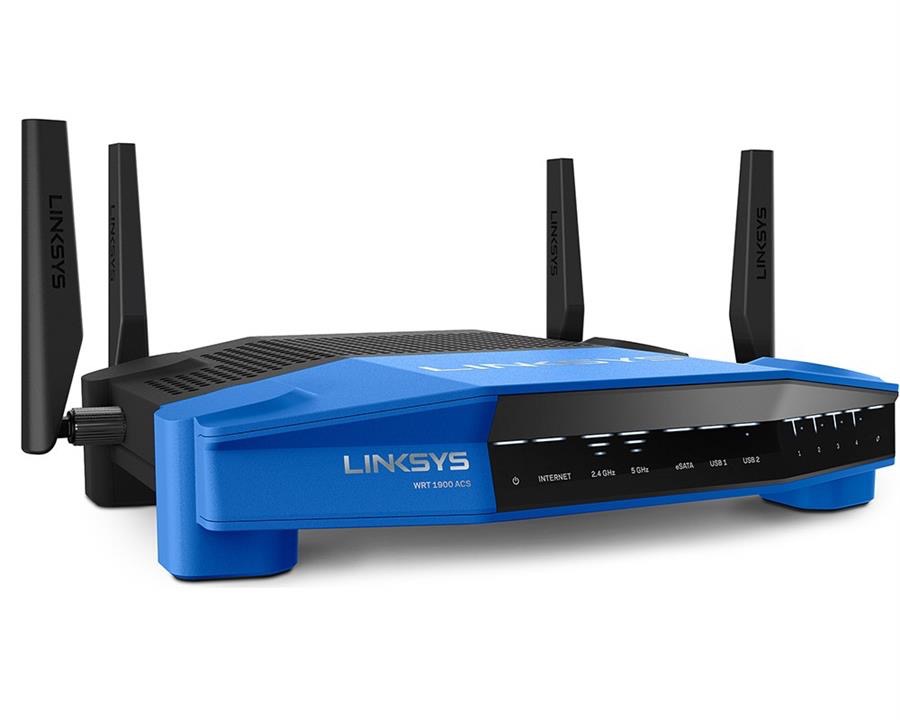 روترحرفه ای LINKSYS دوبانده مدل WRT1900Acs v2