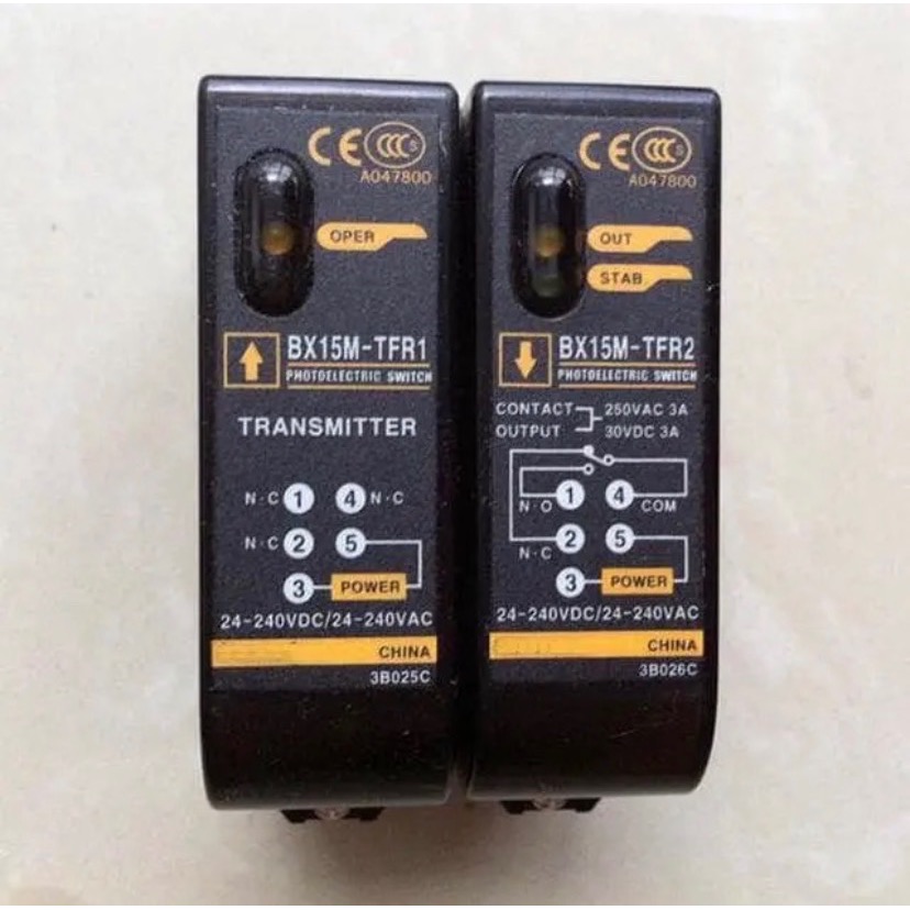 سنسور نوری آتونیکس مدلBX15m -TFR1