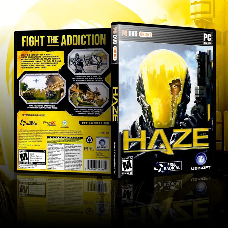 قاب بازی Haze Box Cover PC