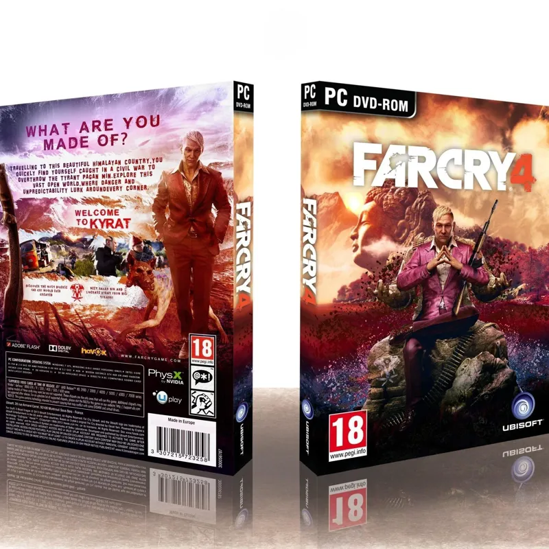قاب بازی Far Cry 4 Box Cover