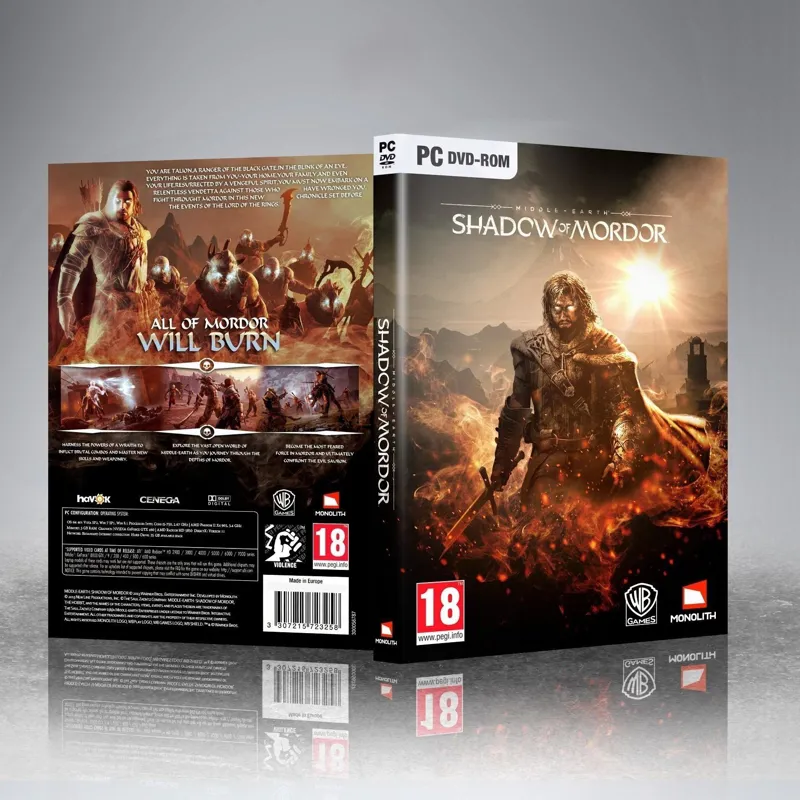 قاب بازی Middle-earth Shadow of Mordor pc