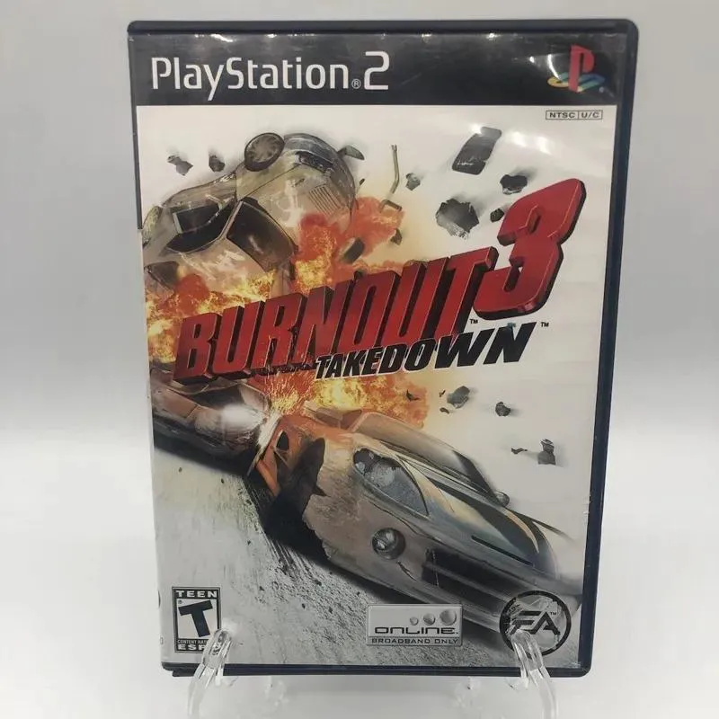 قاب بازی Burnout 3 Takedown ps2