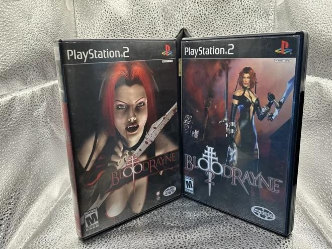 قاب بازی BloodRayne 1 and 2 ps2
