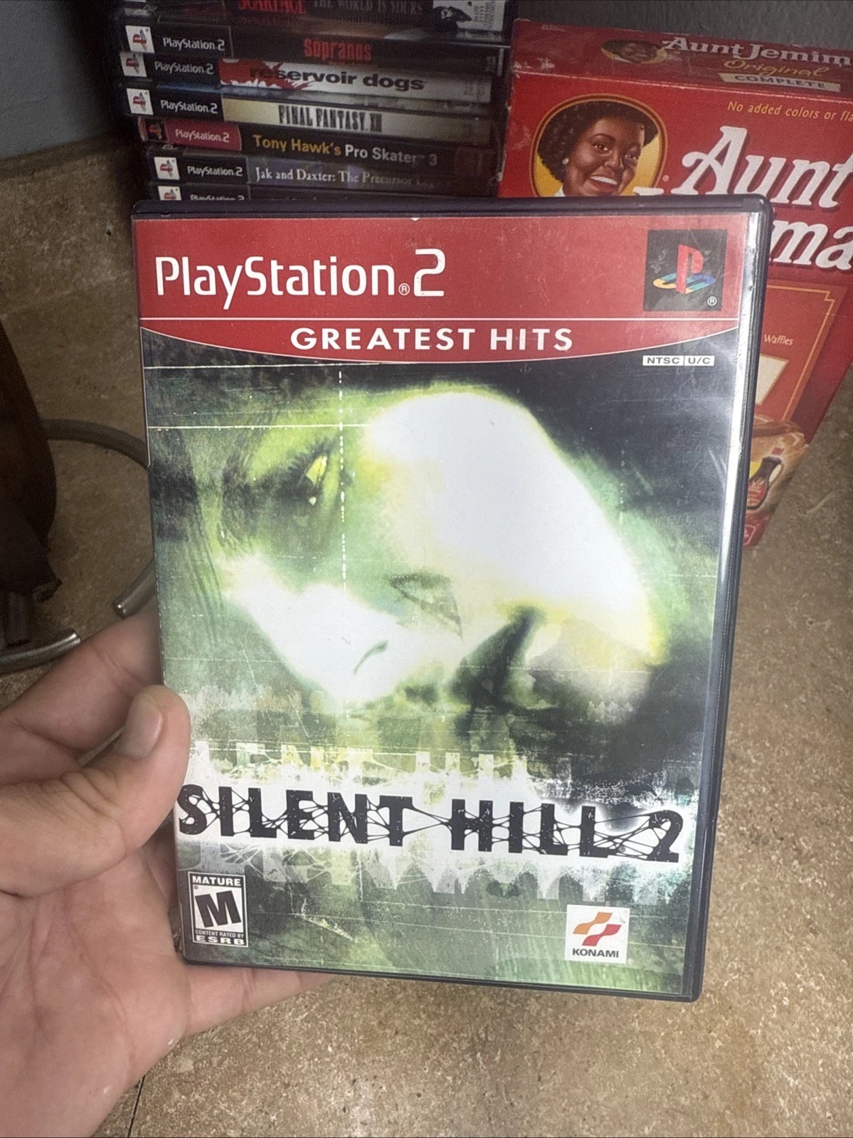 قاب بازی Silent Hill 2 ps2