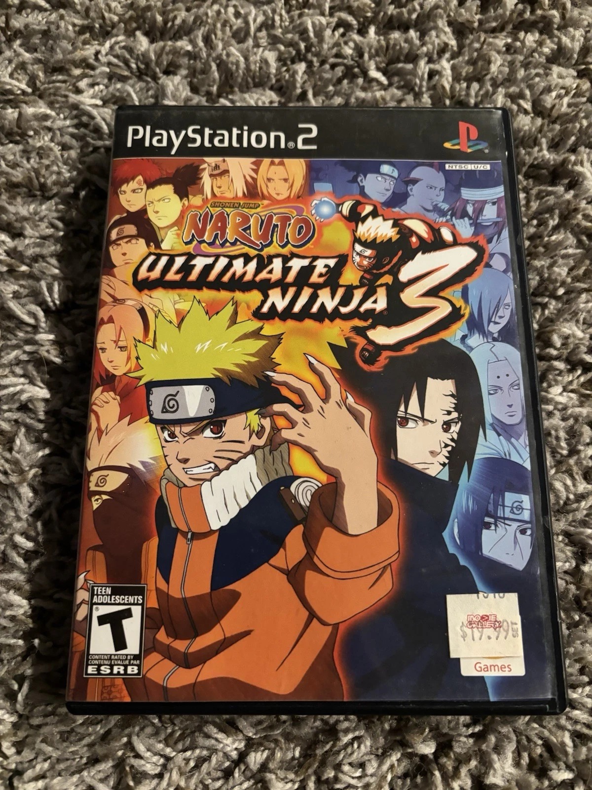 قاب بازی Naruto Ultimate Ninja 3 ps2