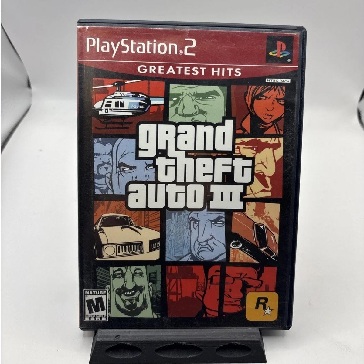 قاب بازی GTA 3 ps2