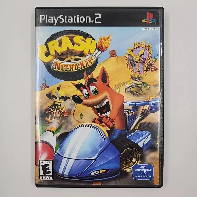 قاب بازی Crash Nitro Kart ps2