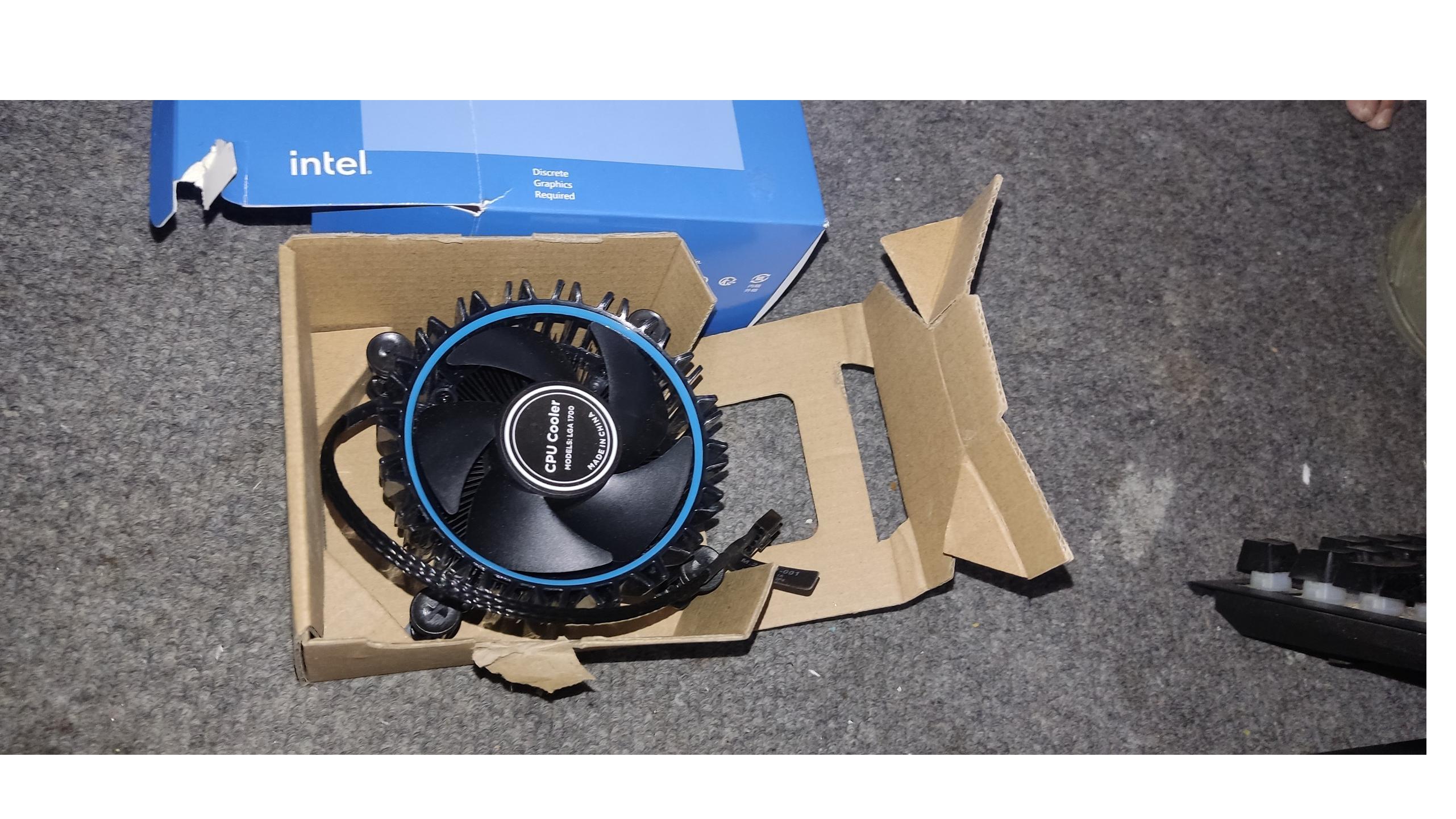 فن پردازنده اینتل اورجینال lga1700