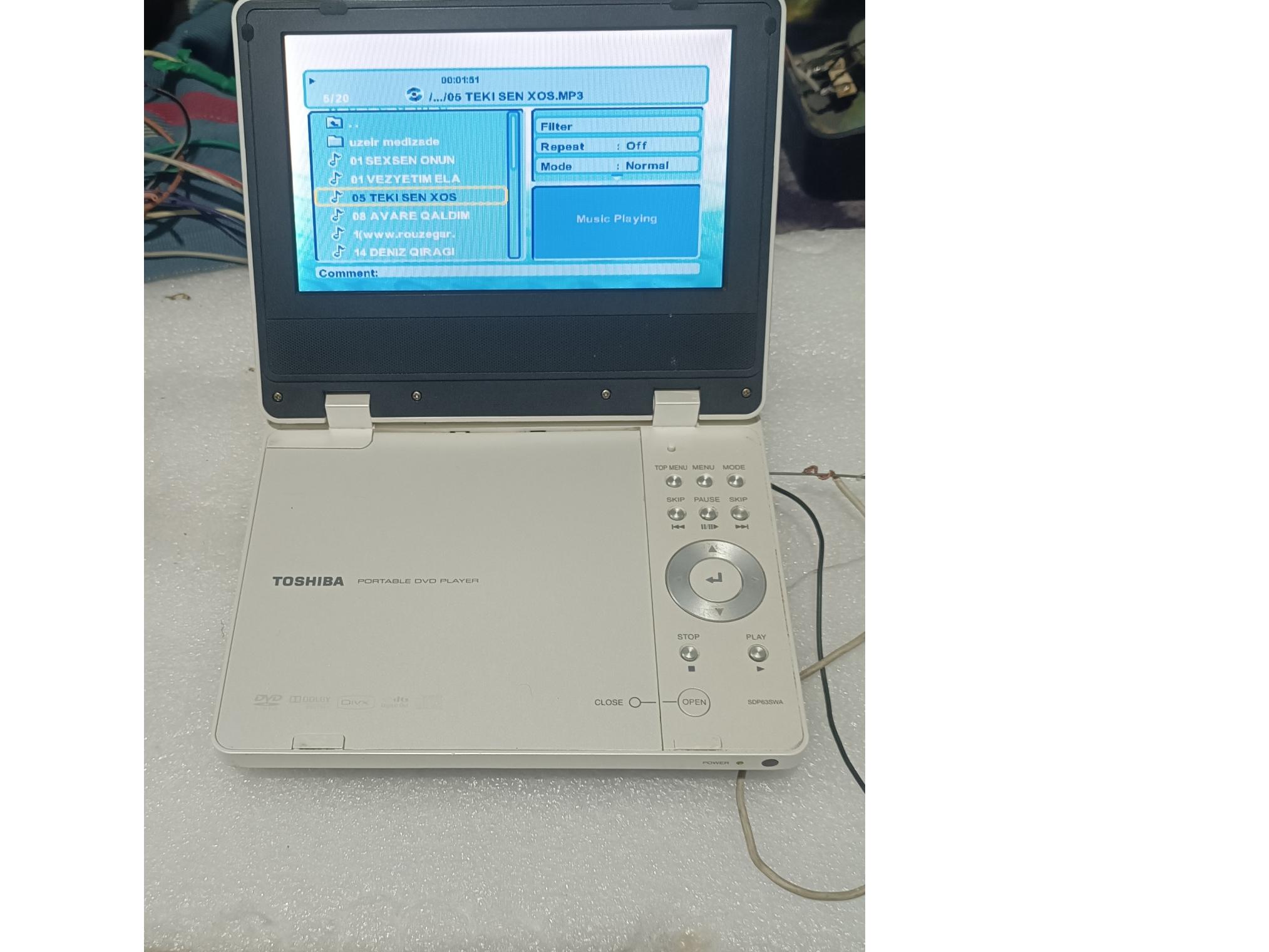 dvd پرتابل توشیبا