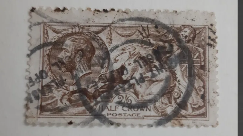 تمبر انگلستان  ارزش 70 $   1913