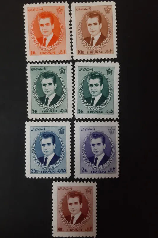 تمبر پستی پهلوی