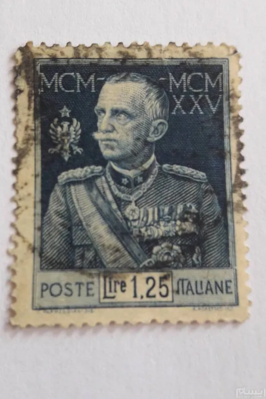 تمبر کلاسیک ایتالیا 1925 قیمت 26 دلار
