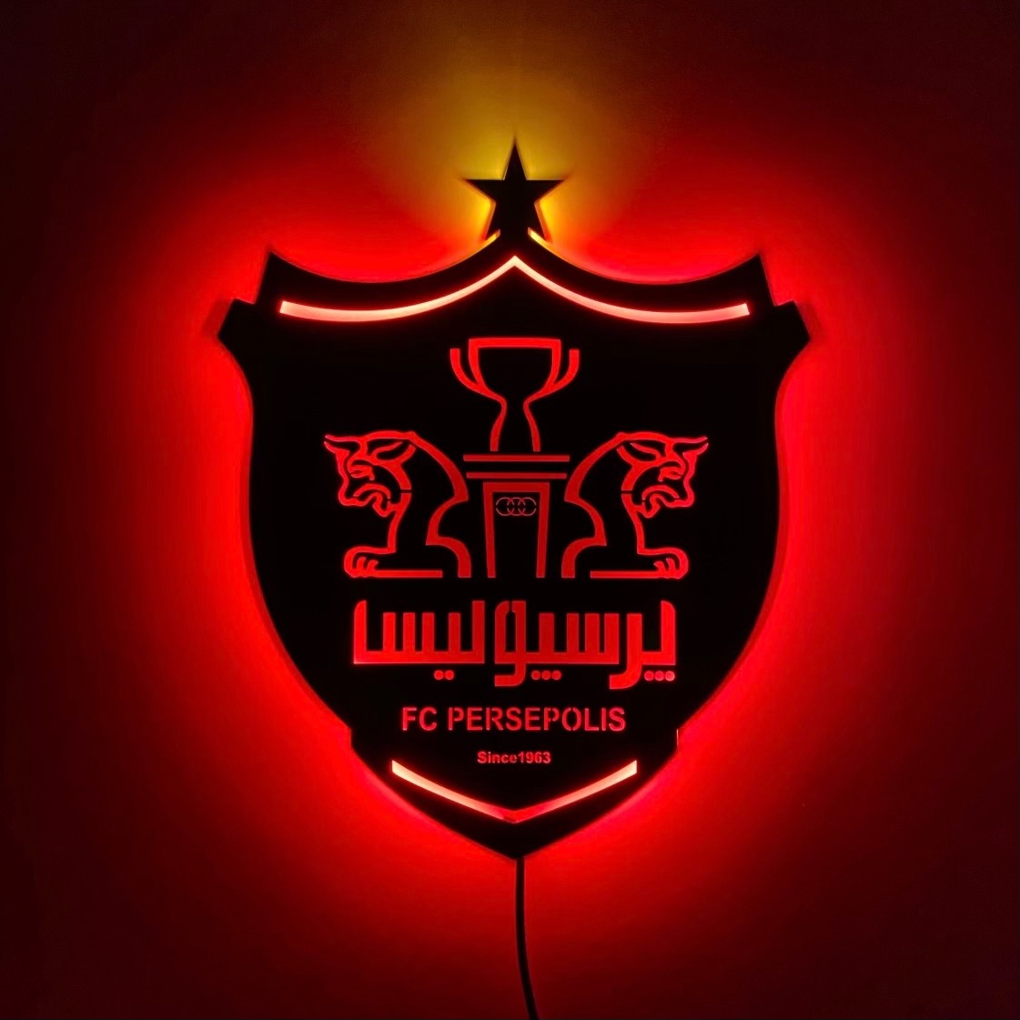 تابلو بک لایت طرح پرسپولیس