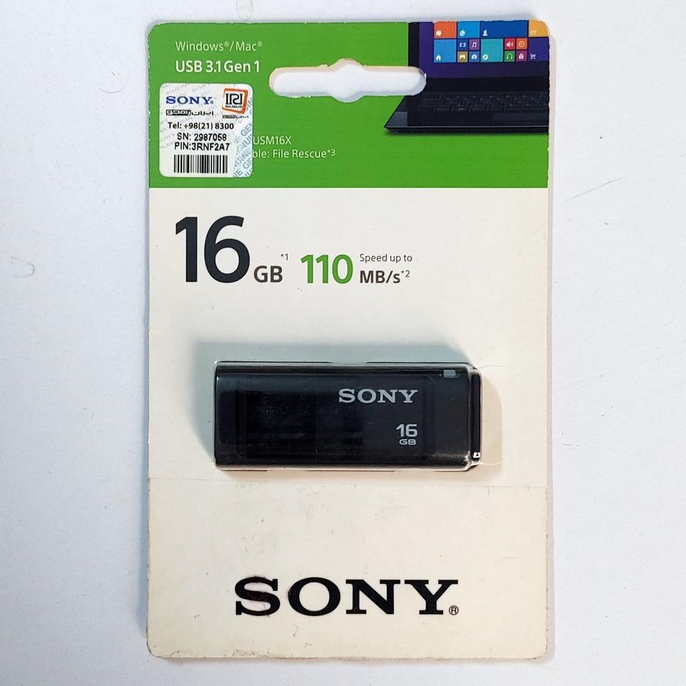 فلش مموری 16 گیگ Sony USM16X USB3.1 ساخت تایوان