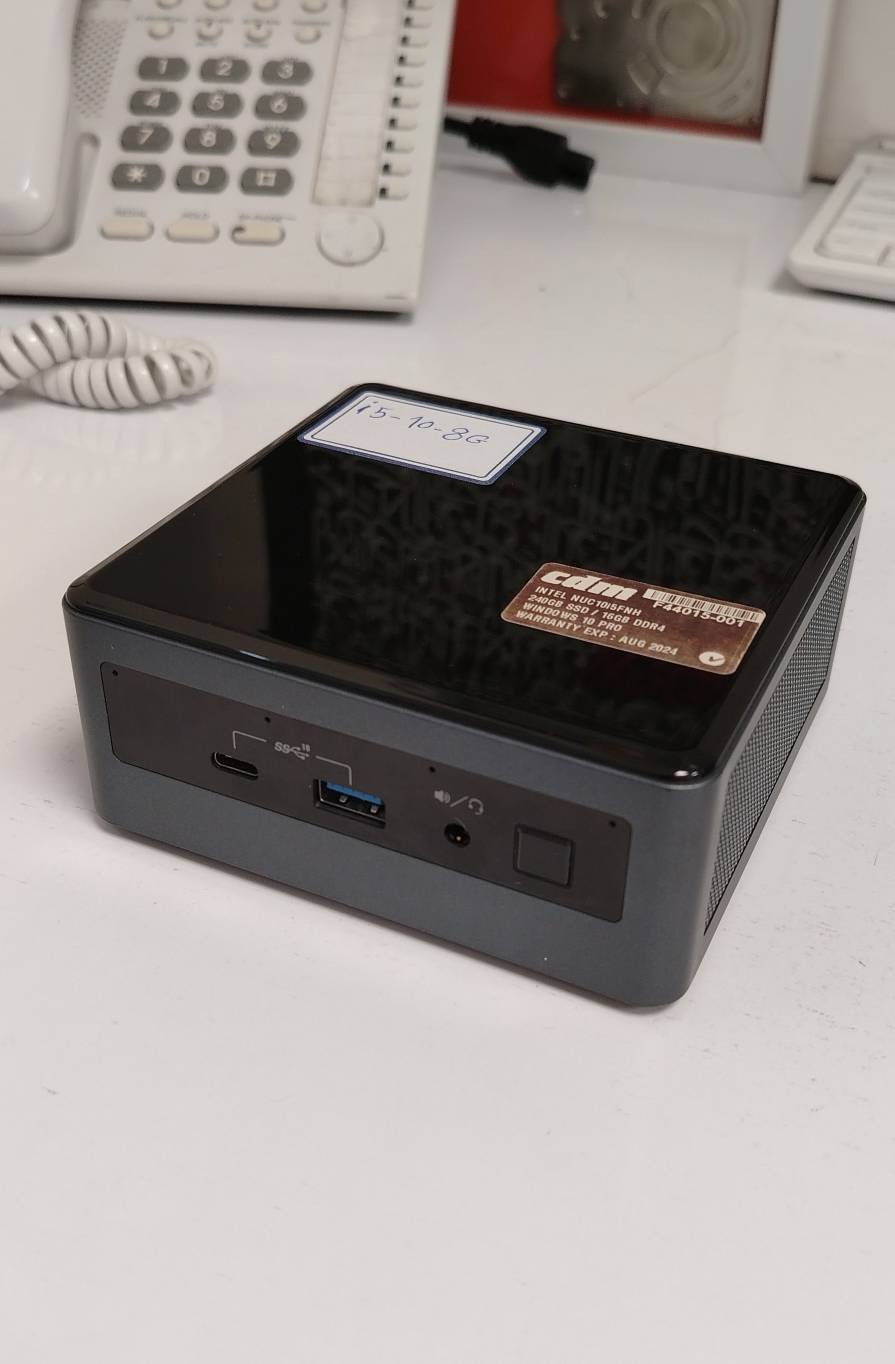 NUC intel i5 gen10/ram8/ssd512m2