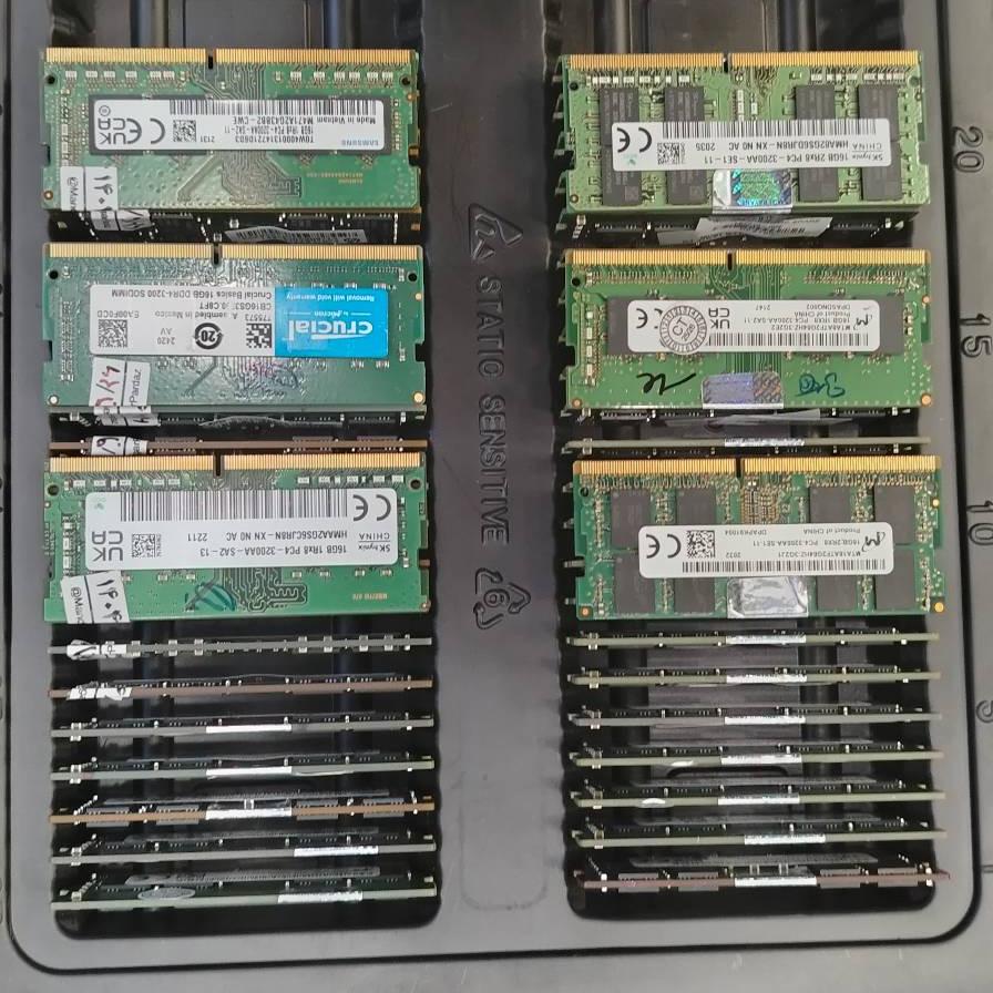 ram 16g ddr4 3200 samsung / sk hynix / micran