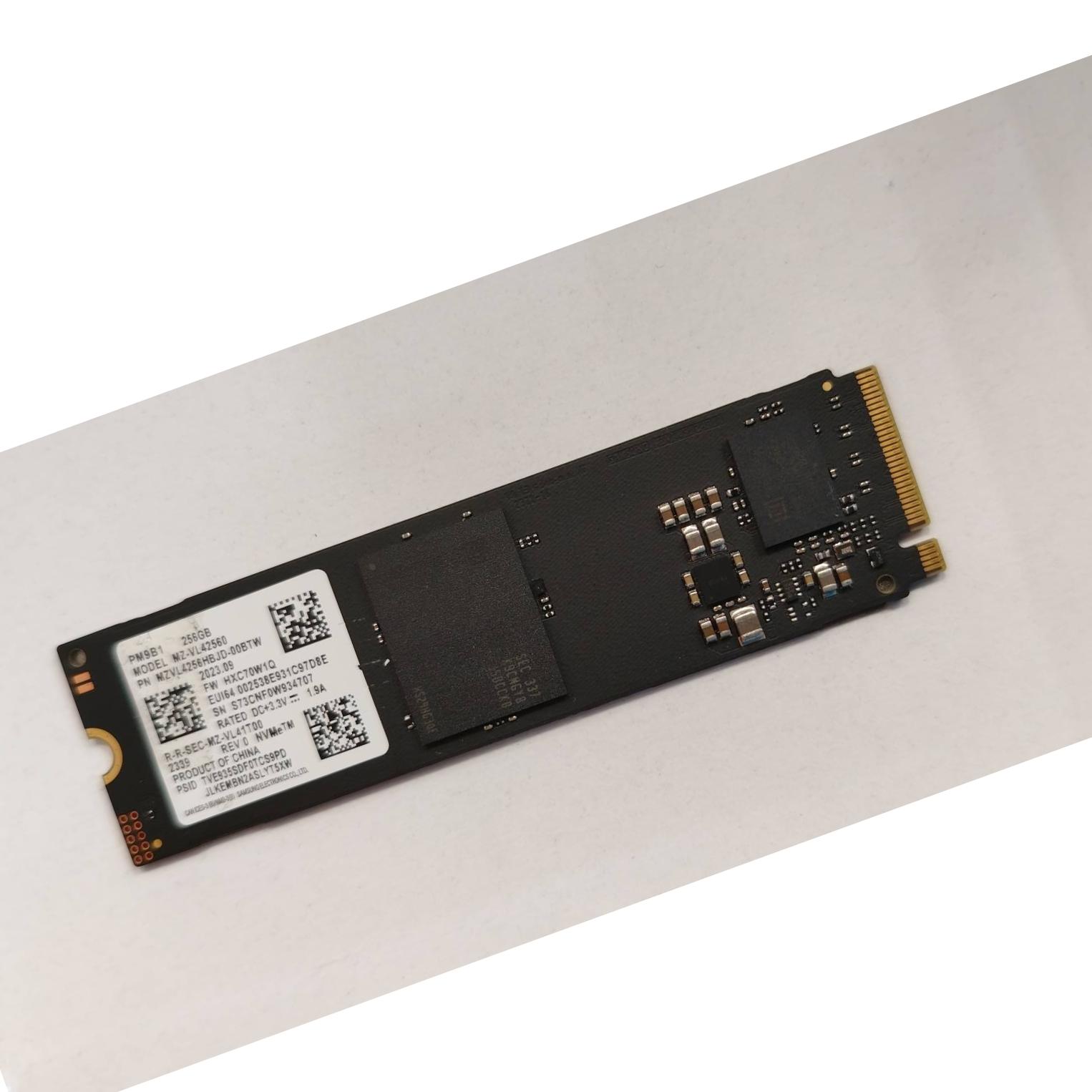 ssd 256 m2 gen4 samsung model pm9b1